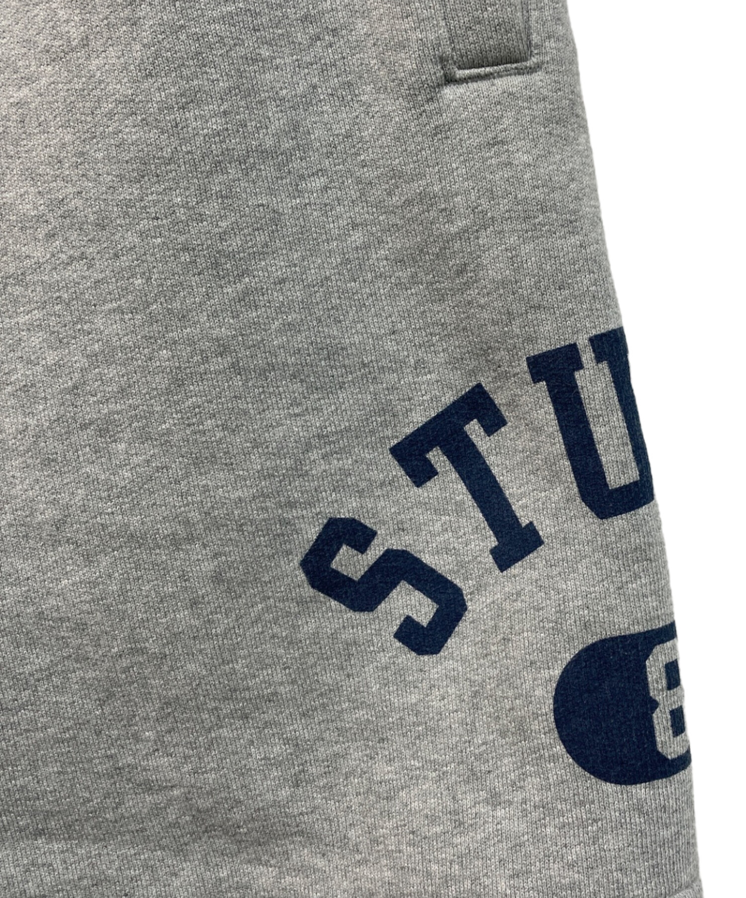 中古・古着通販】stussy (ステューシー) Varsity Fleece Short 'Grey