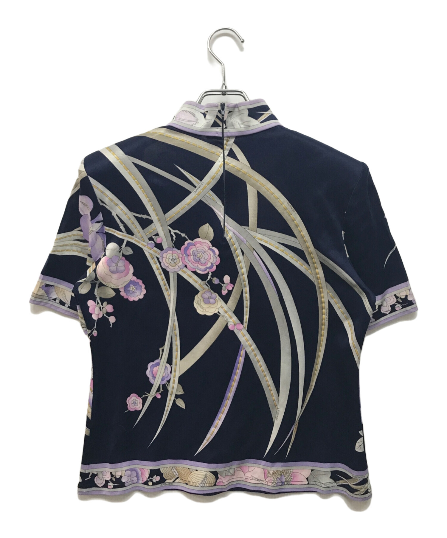 LEONARD ハイネックカットソー LEONARD SPORT 派手柄✨️ハイネック