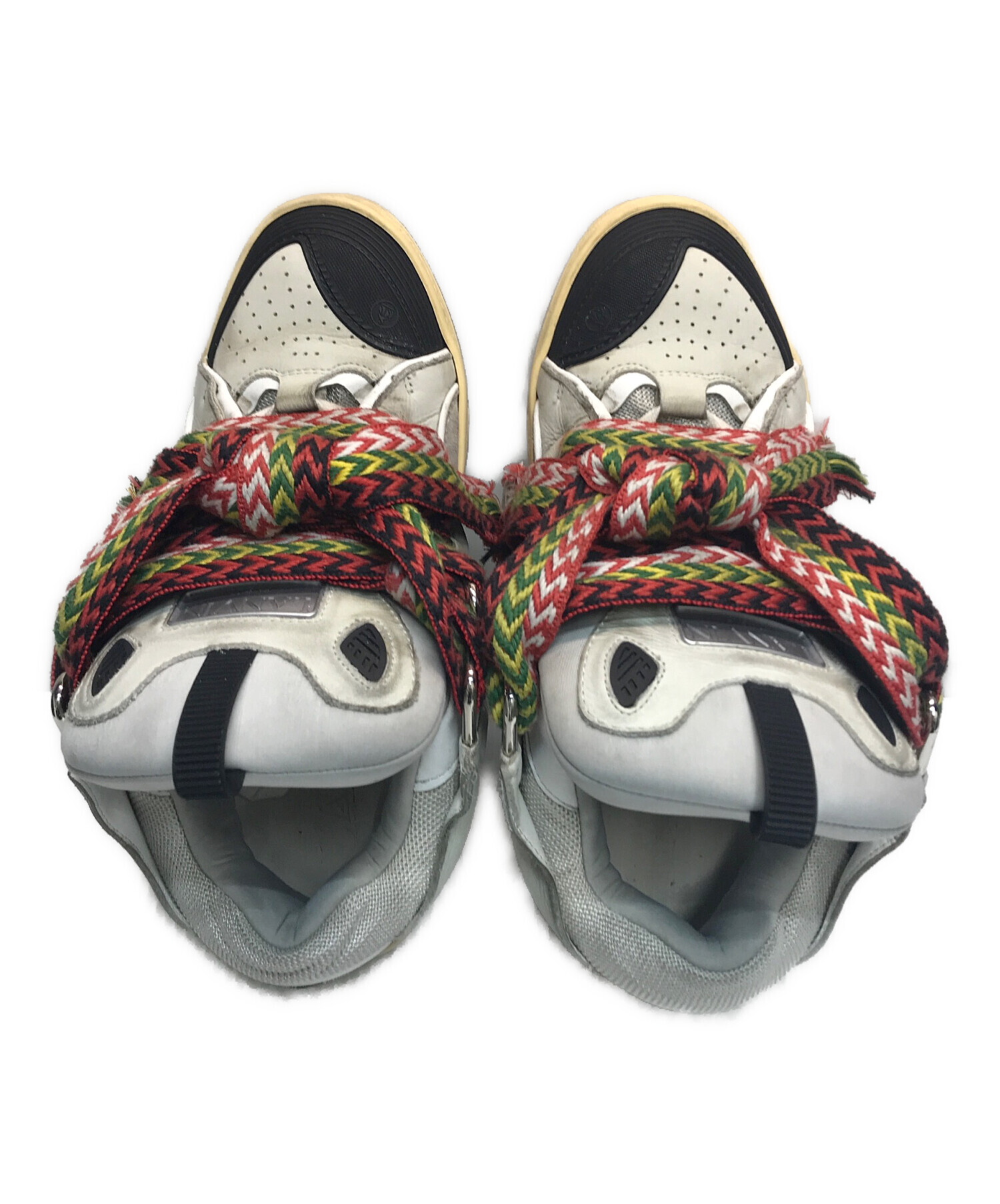 中古・古着通販】LANVIN (ライバン) CURB SNEAKER グレー サイズ:26cm 