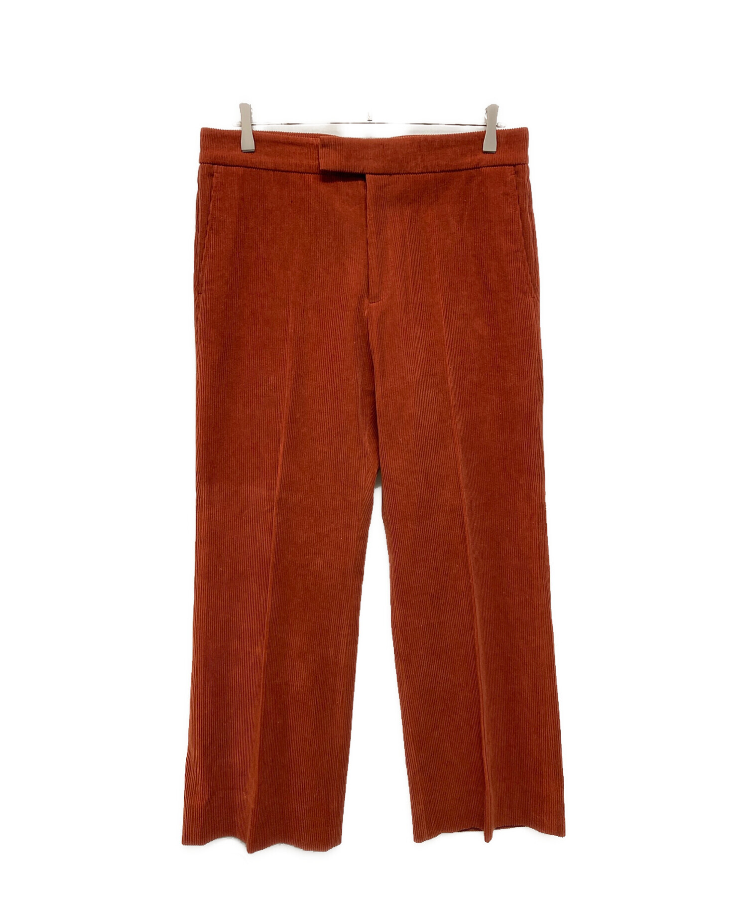 グッチ GUCCI 良質コーデュロイパンツ　美脚　ブラウン　美品 レア 中古・古着通販】GUCCI (グッチ) コーデュロイパンツ ブラウン サイズ