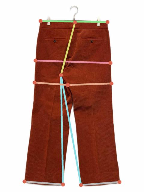 中古・古着通販】GUCCI (グッチ) コーデュロイパンツ ブラウン サイズ