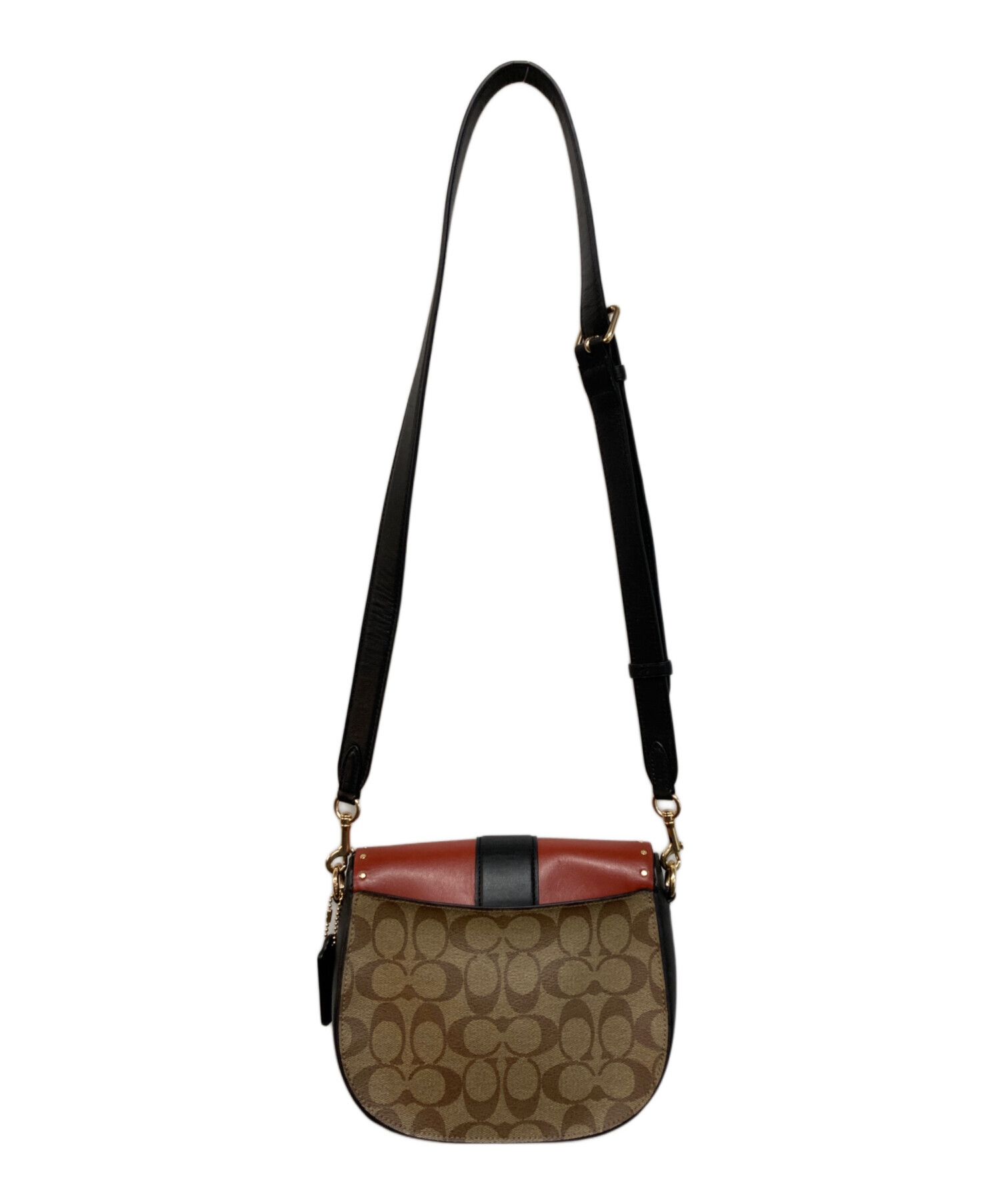 中古・古着通販】COACH (コーチ) ジョージー サドル バッグ カラー