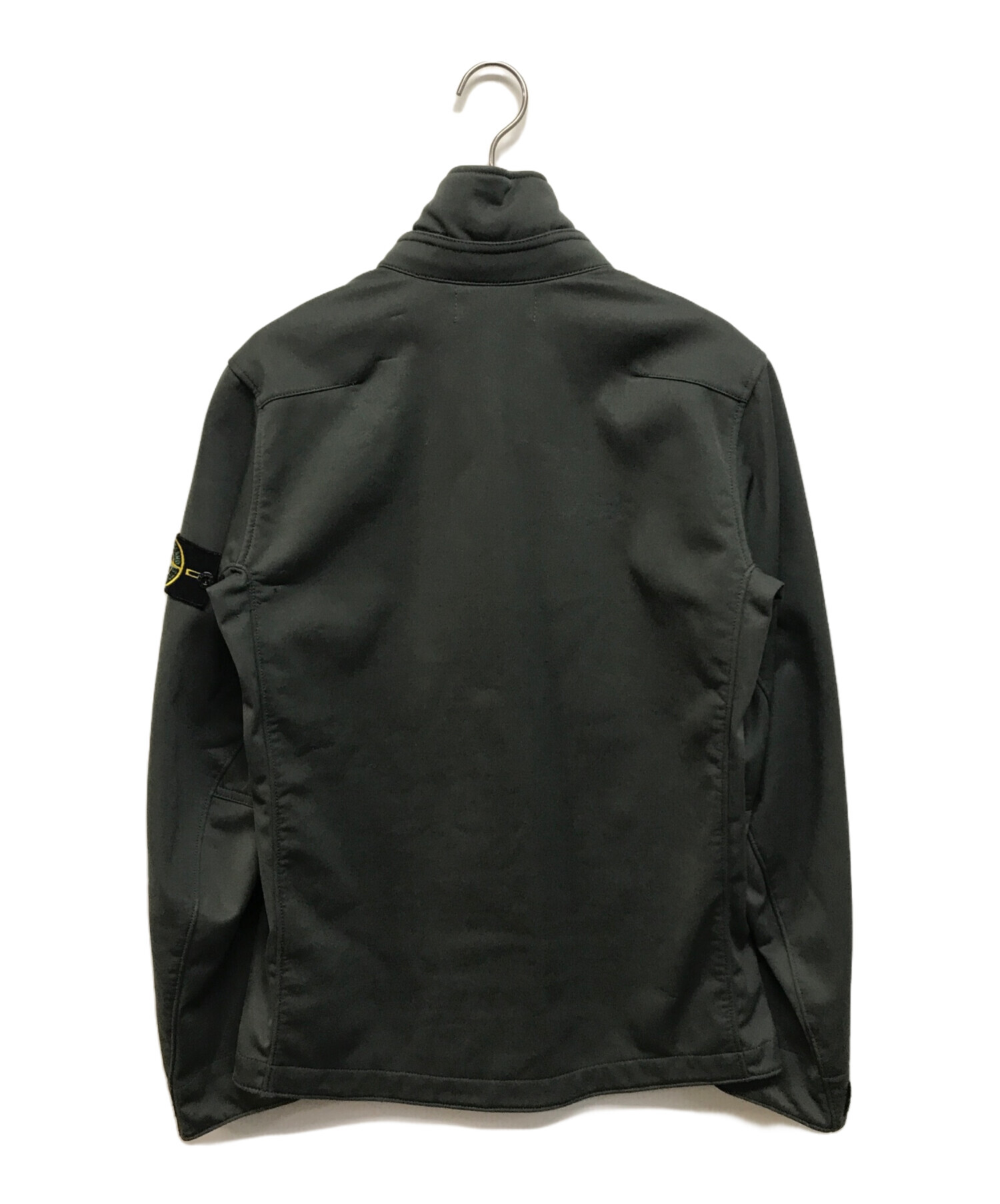 STONE  Soft Shell-R Terry サイズLブラック AW15 STONE ISLAND SOFT SHELL-R TERRY JACKET - Jazzy Badger