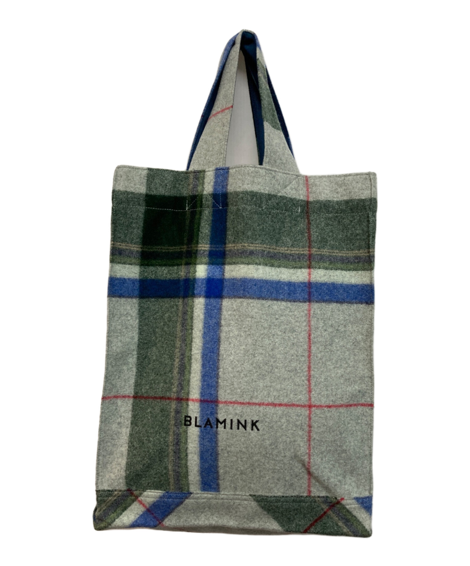 中古・古着通販】BLAMINK (ブラミンク) ローデンチェックトートバッグ
