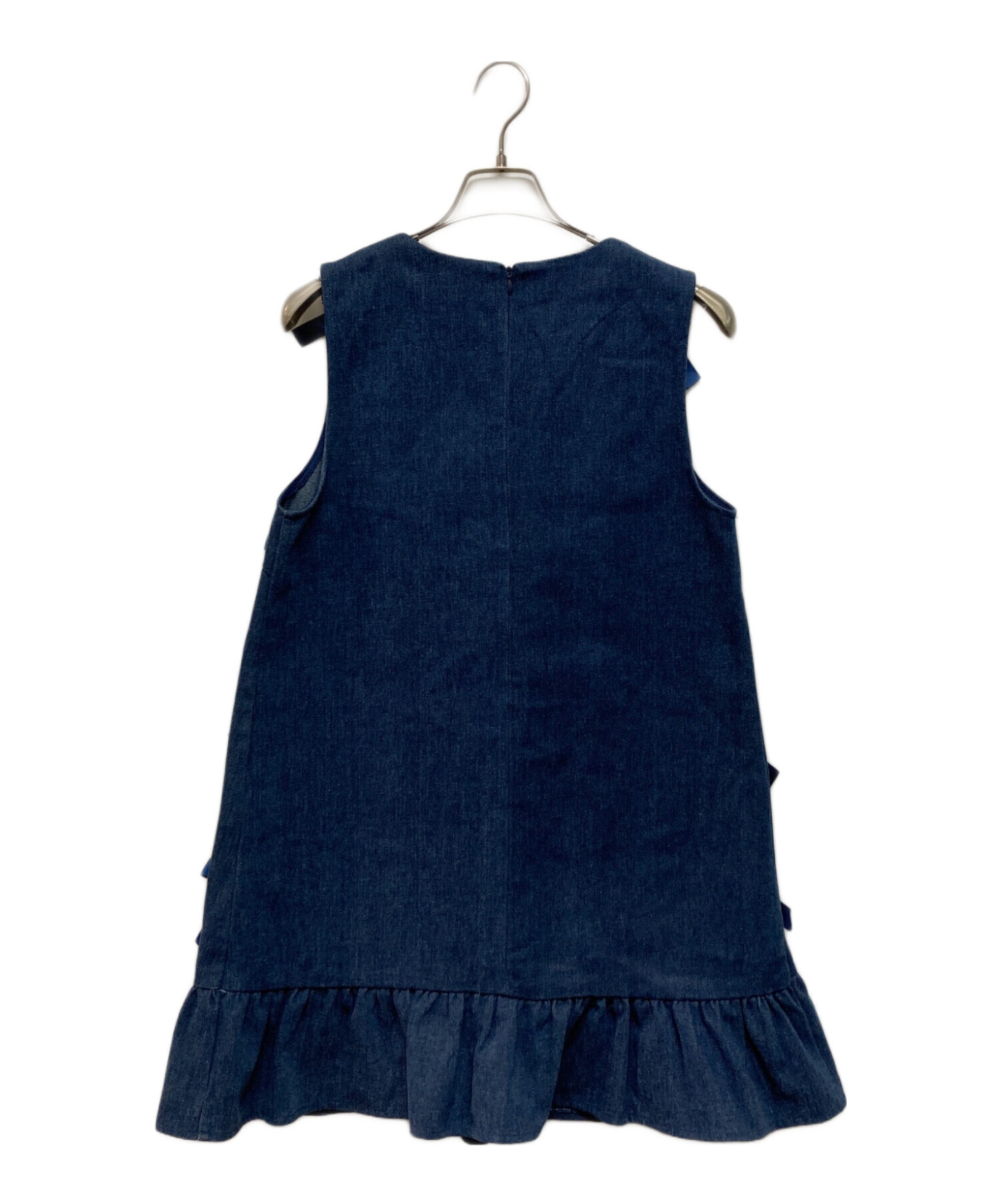 中古・古着通販 Sister Jane シスタージェーン Lyrical Bow Mini Dress インディゴ サイズ S ブランド・古着通販 トレファク公式 TREFAC FASHION スマホサイト