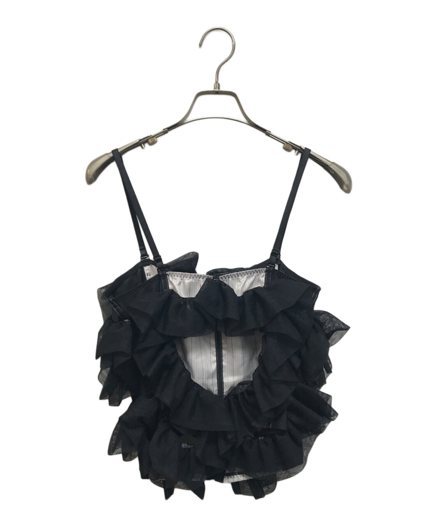中古・古着通販】HOUGA (ホウガ) AMPHI (アンフィ) RUFFLED TOPS