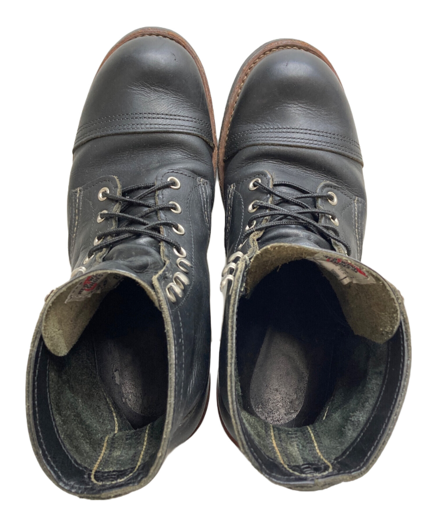 中古・古着通販】RED WING (レッドウィング) IRON RANGER ブラック