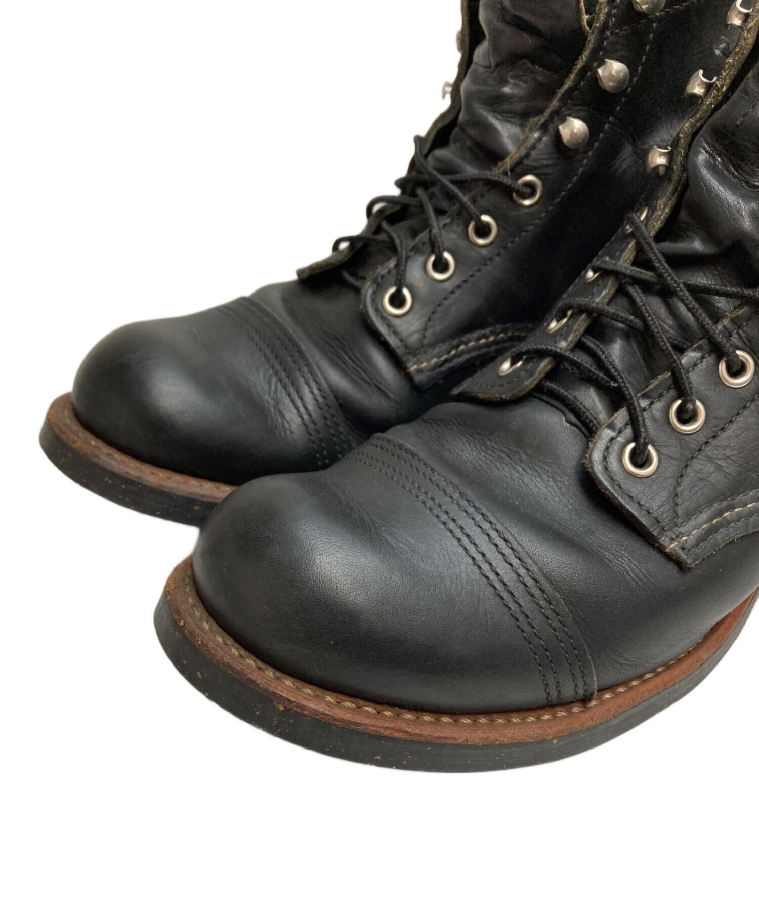 中古・古着通販】RED WING (レッドウィング) IRON RANGER ブラック 