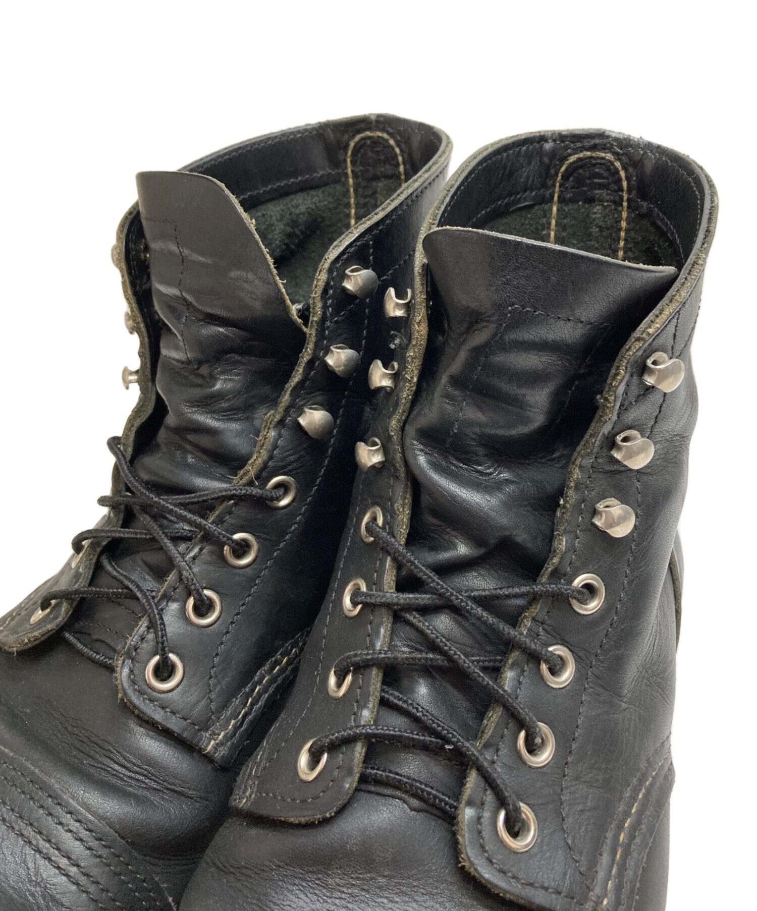 中古・古着通販】RED WING (レッドウィング) IRON RANGER ブラック