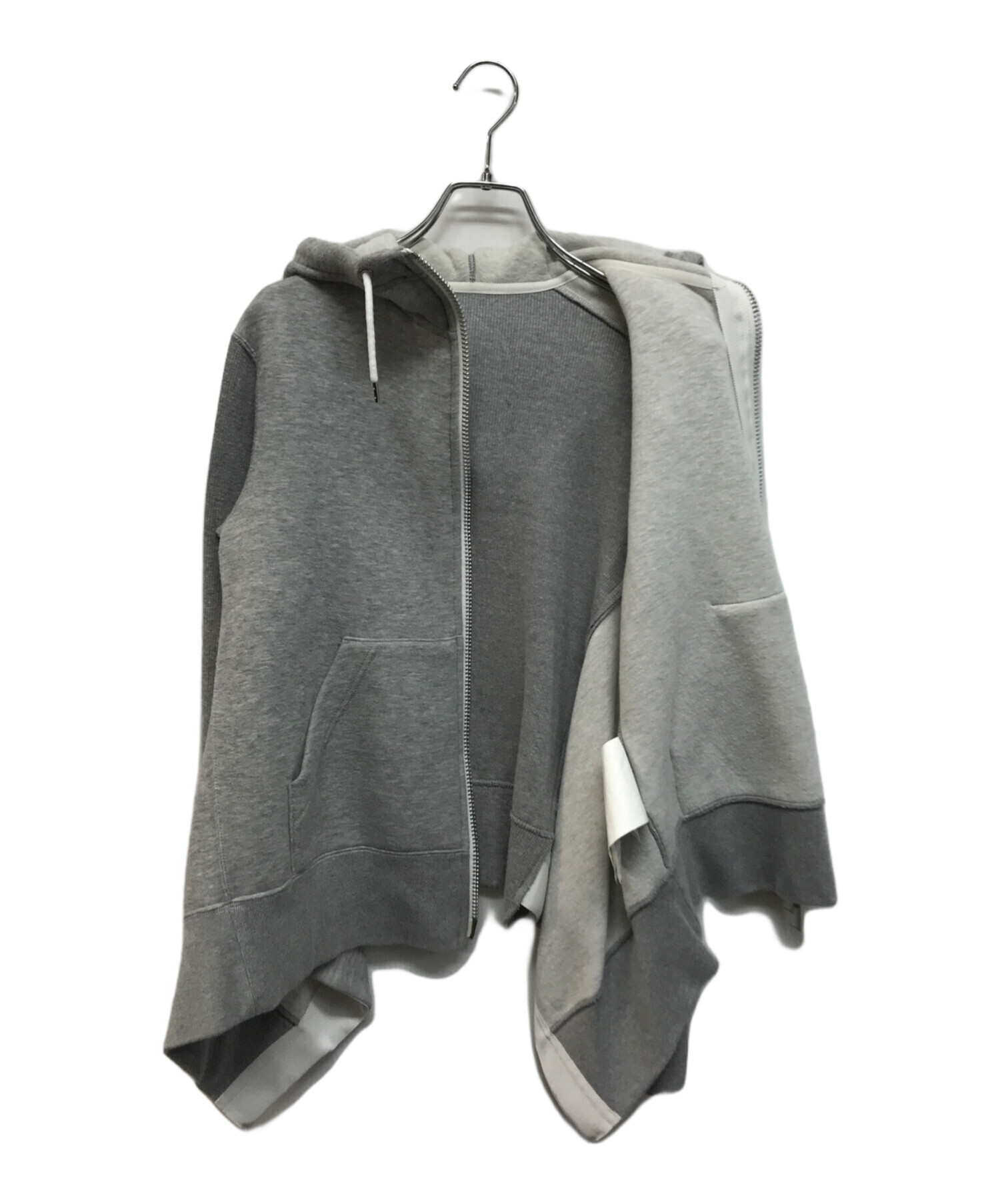 中古・古着通販】sacai (サカイ) 20AW Sponge Sweat Hoodie グレー 
