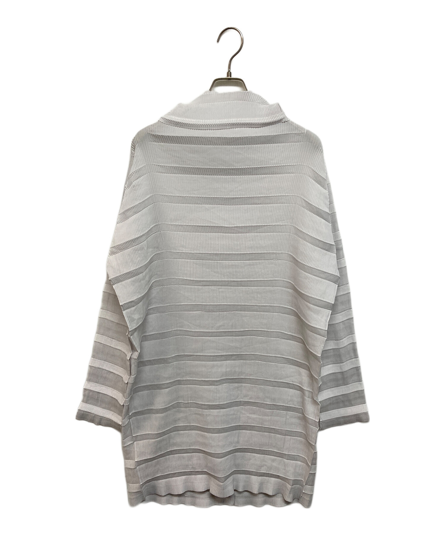 イッセイミヤケ ISSEY MIYAKE FETE ロングカーディガン コート