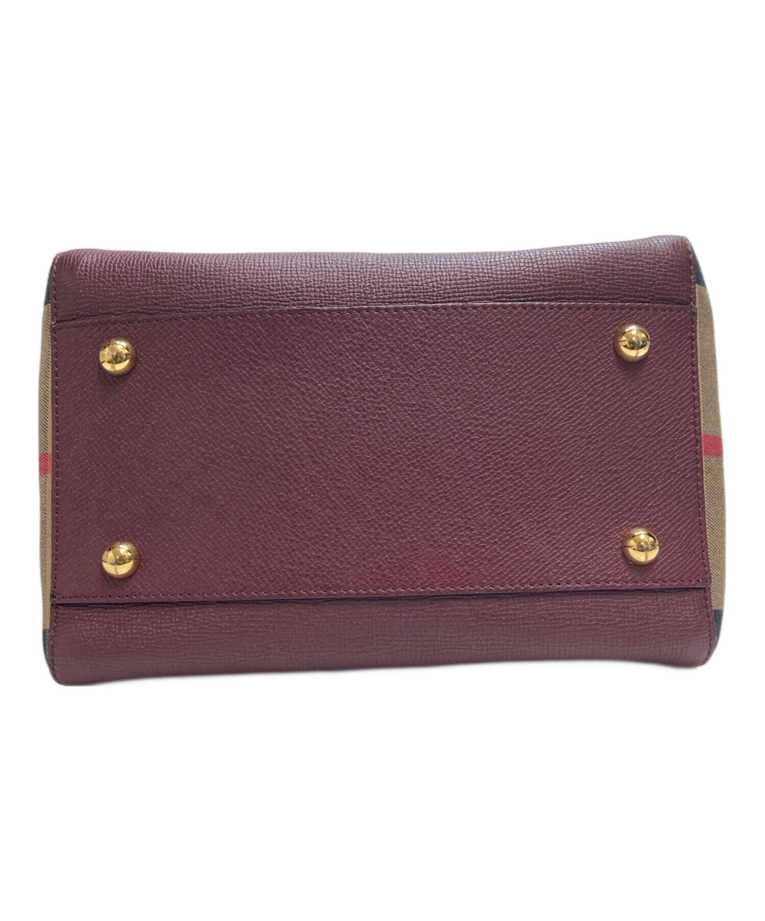 中古・古着通販】BURBERRY (バーバリー) メガチェックトートバッグ