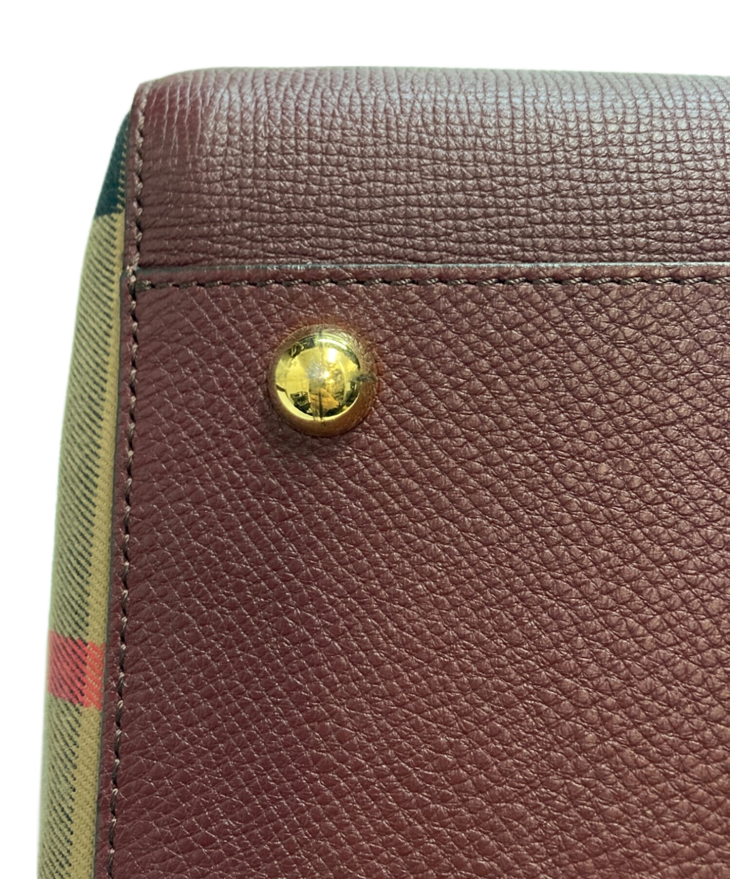 中古・古着通販】BURBERRY (バーバリー) メガチェックトートバッグ