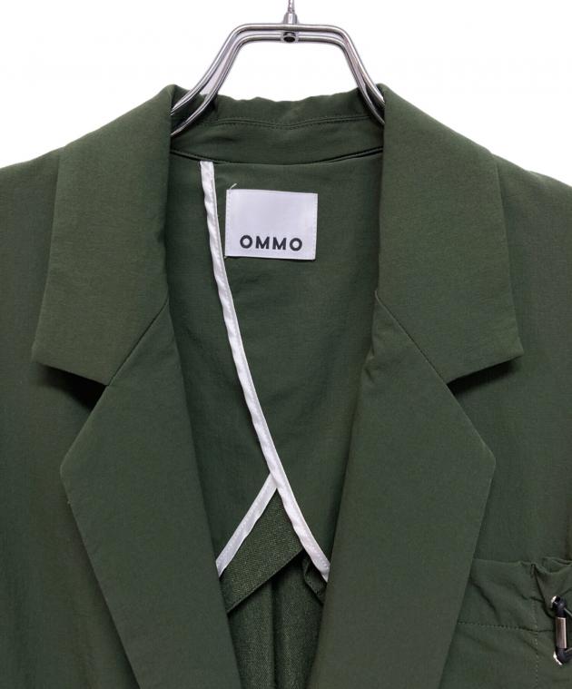 中古・古着通販】OMMO (オーエムエムオー) DRAWSTRING BACK ZIP JK