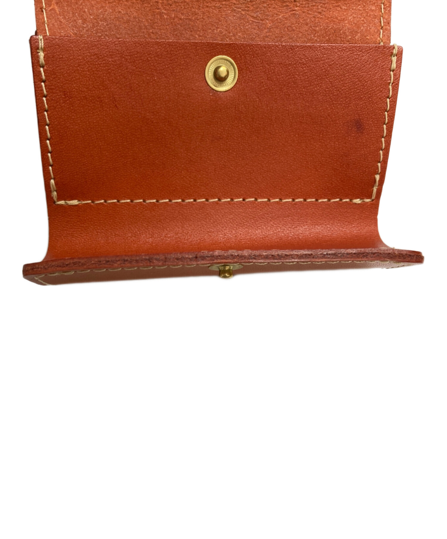 中古・古着通販】HUKURO (フクロウ) 手のひら財布-minit- ブラウン