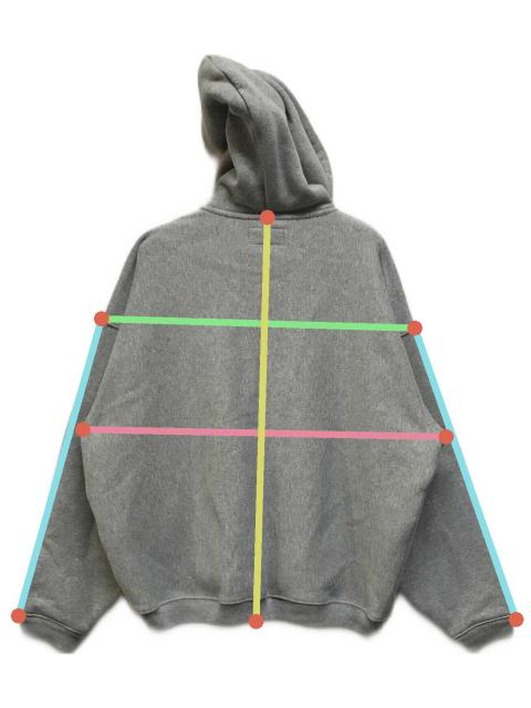 中古・古着通販】stussy (ステューシー) Varsity Zip Hoodie グレー