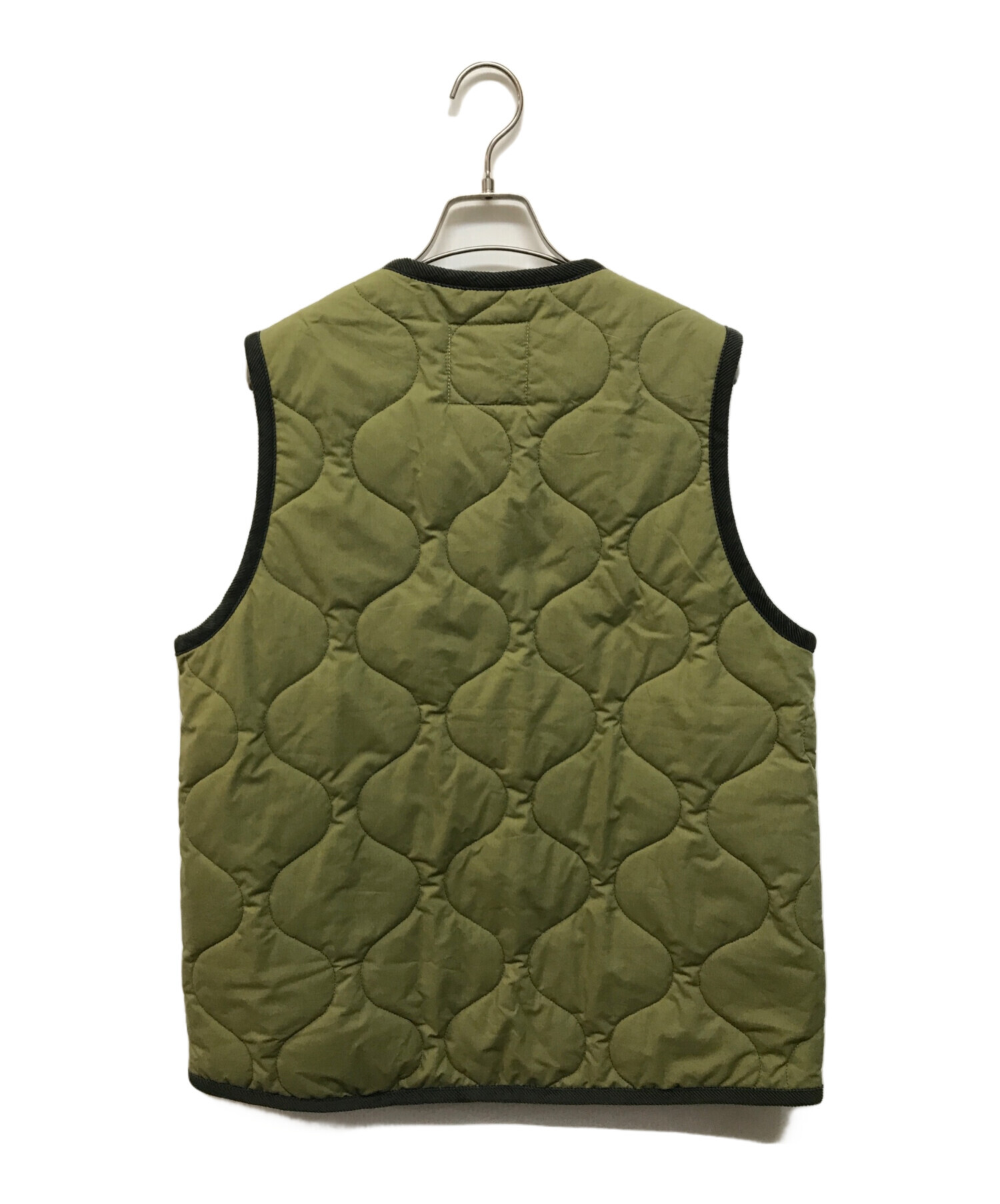 中古・古着通販】LAVENHAM (ラベンハム) キルティングベスト カーキ 