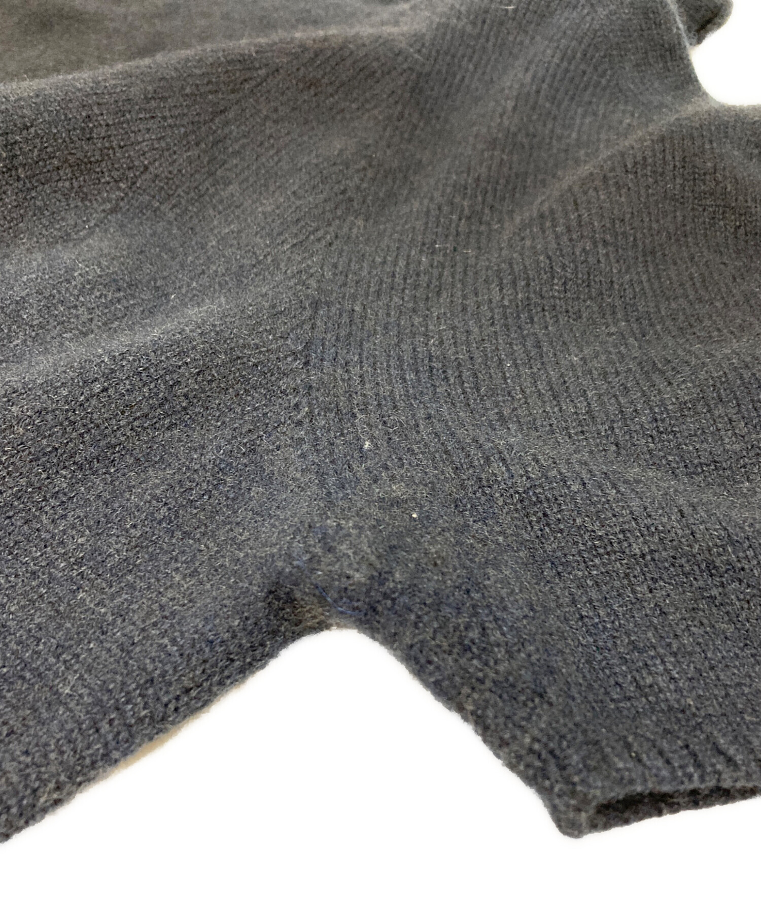 中古・古着通販】CHANEL (シャネル) カシミヤニット半袖ワンピース