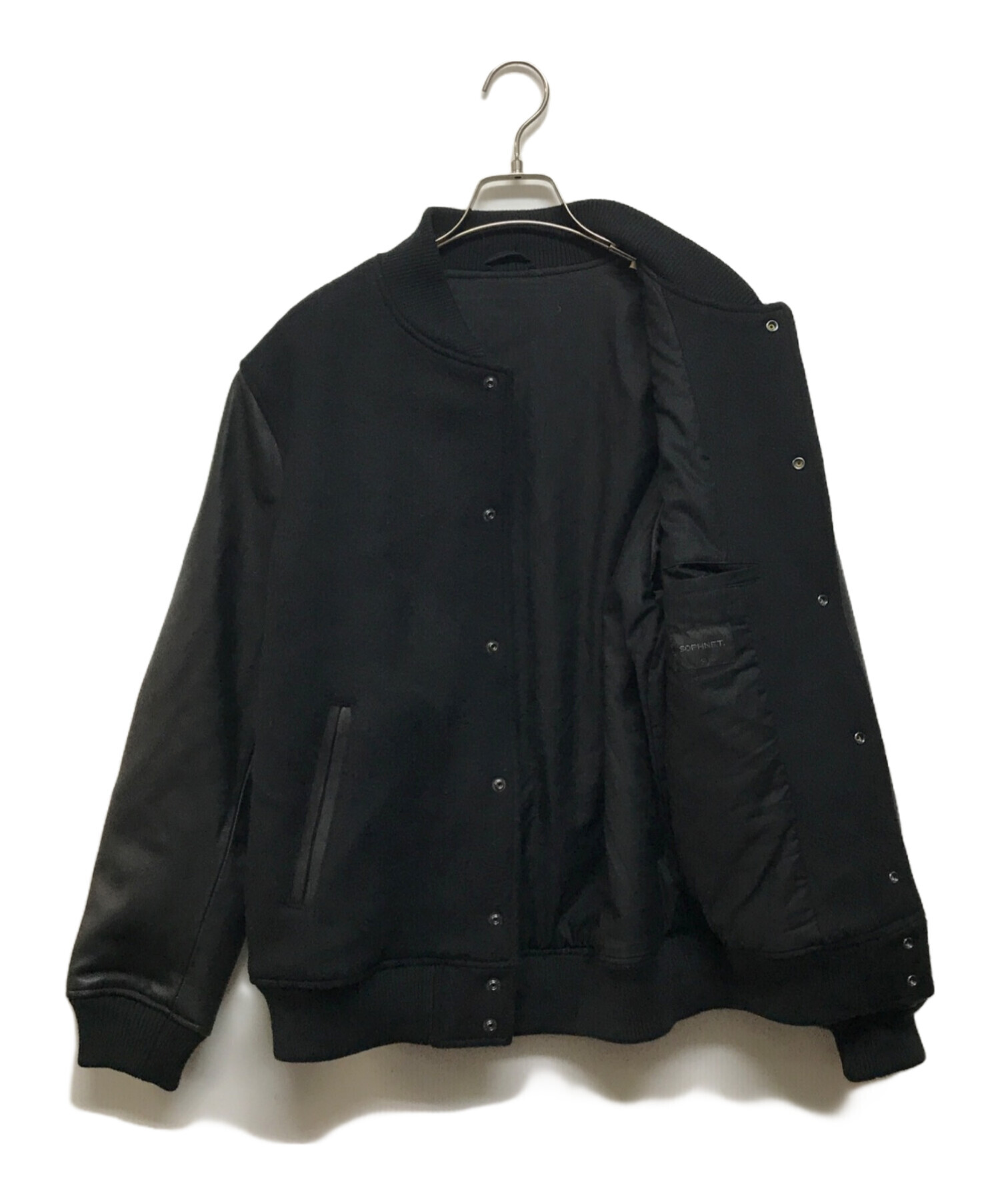 中古・古着通販】SOPHNET. (ソフネット) 21AW VARSITY JACKET ブラック