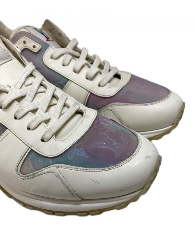 1A4XNL ルイヴィトン　ランナウェイラインスニーカー ホワイト 中古・古着通販】LOUIS VUITTON (ルイ ヴィトン) ランナウェイ