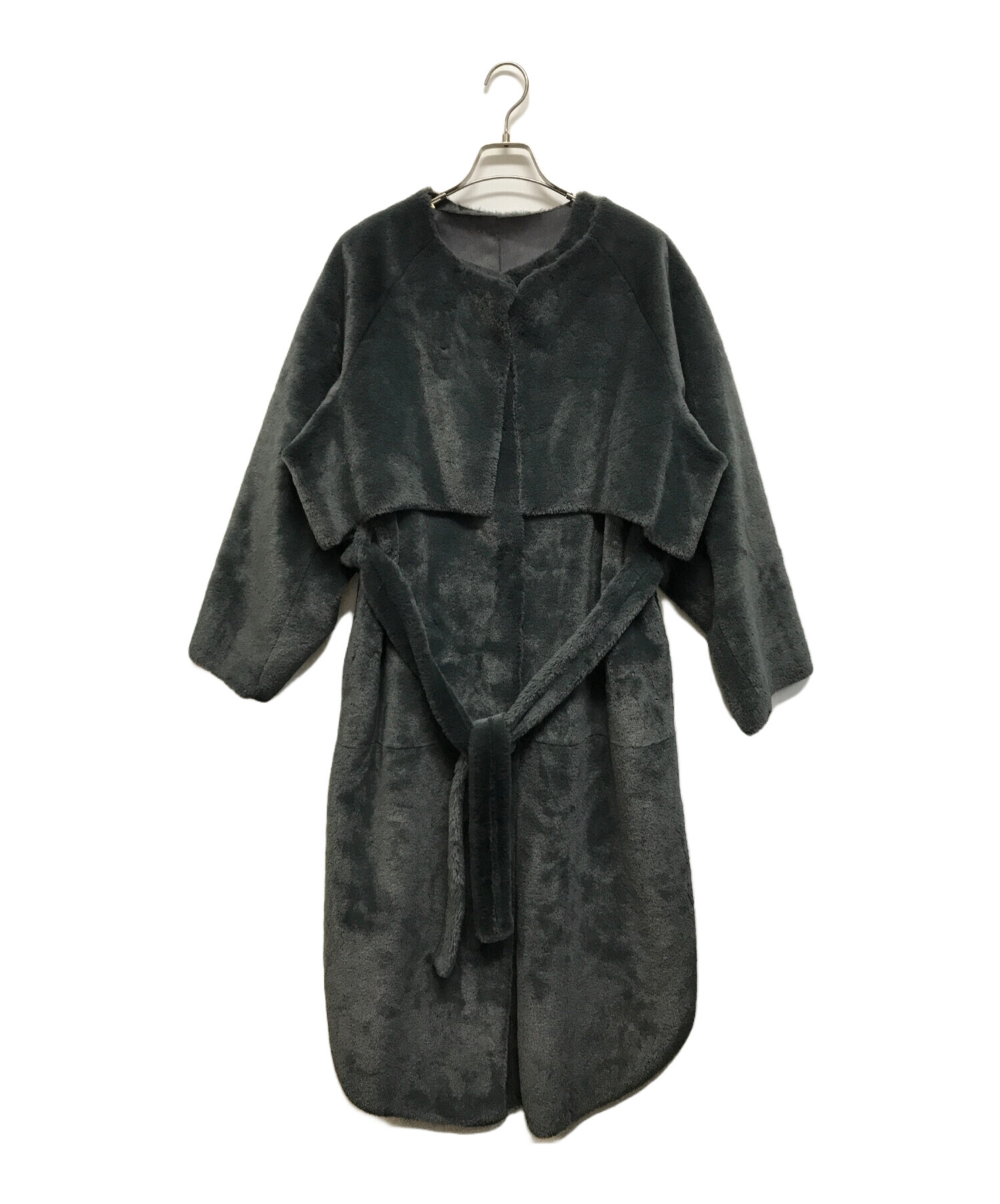 中古・古着通販】AMERI (アメリ) MANY WAY USEFUL BOA COAT グレー 