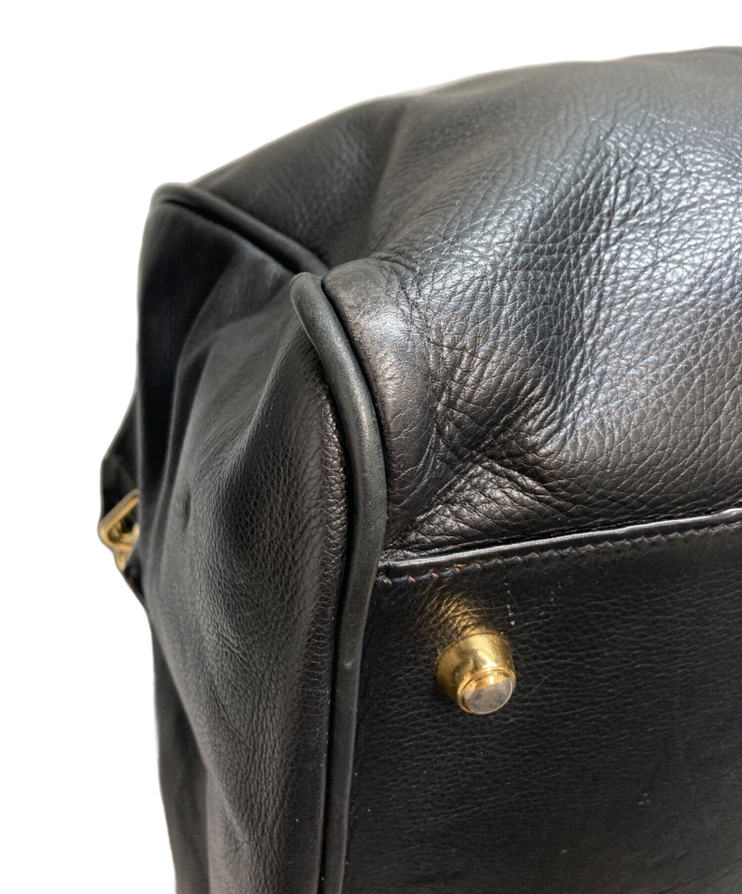 中古・古着通販】GUCCI (グッチ) ホースビット レザーボストン