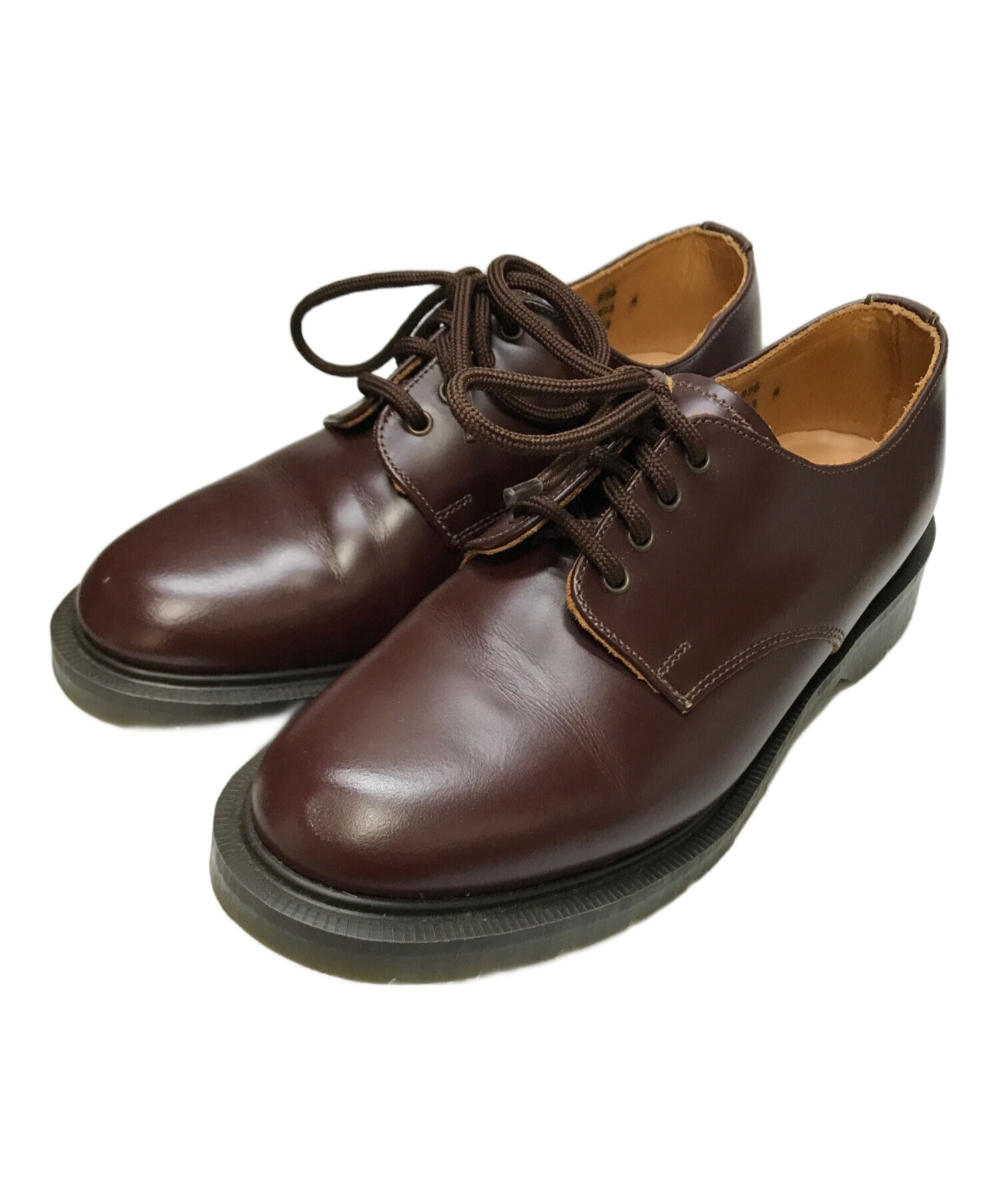 中古・古着通販】SOLOVAIR (ソロヴェアー) 4ホールブーツ ブラウン