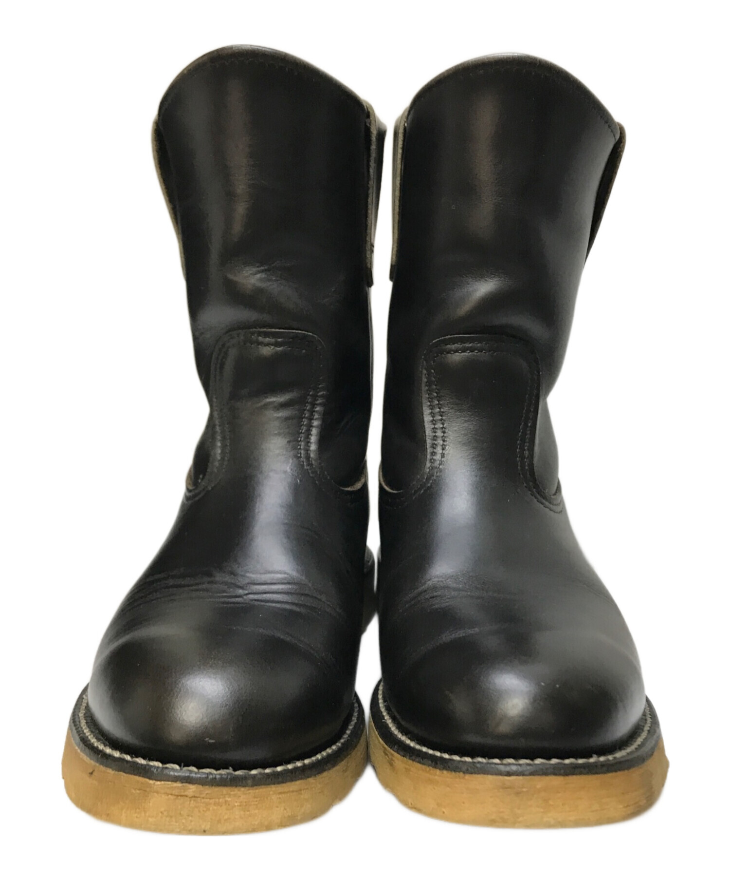 中古・古着通販】RED WING (レッドウィング) ペコスブーツ ブラック