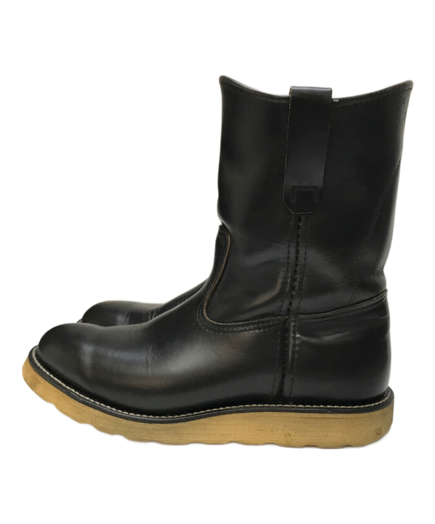 中古・古着通販】RED WING (レッドウィング) ペコスブーツ ブラック