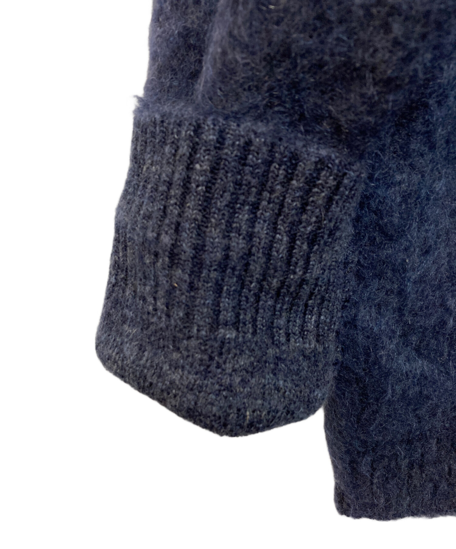 中古・古着通販】Needles (ニードルズ) Zipped Mohair Cardigan