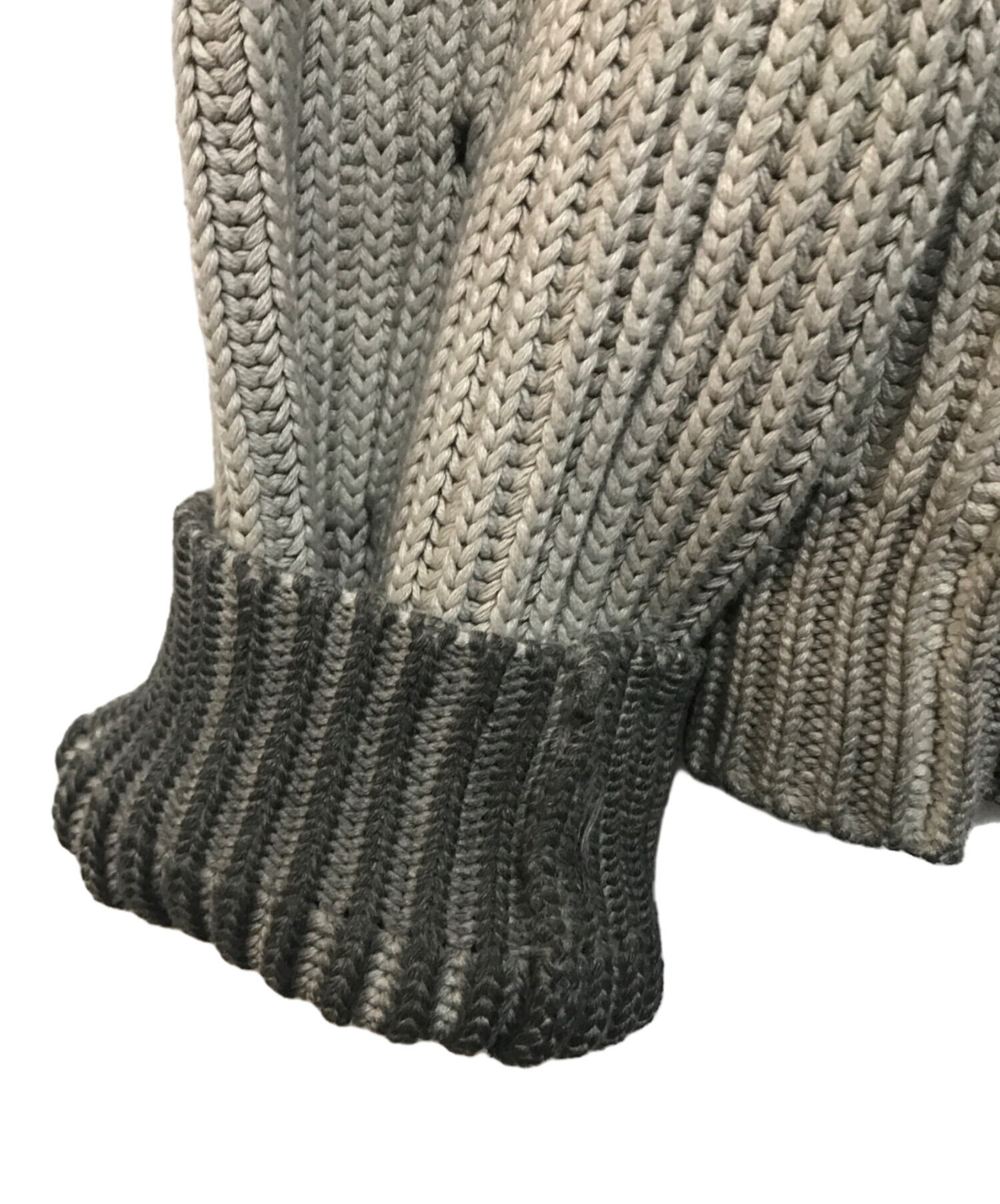 中古・古着通販】KTWO STUDIOS (ケーツー) fisherman knit Charcoal