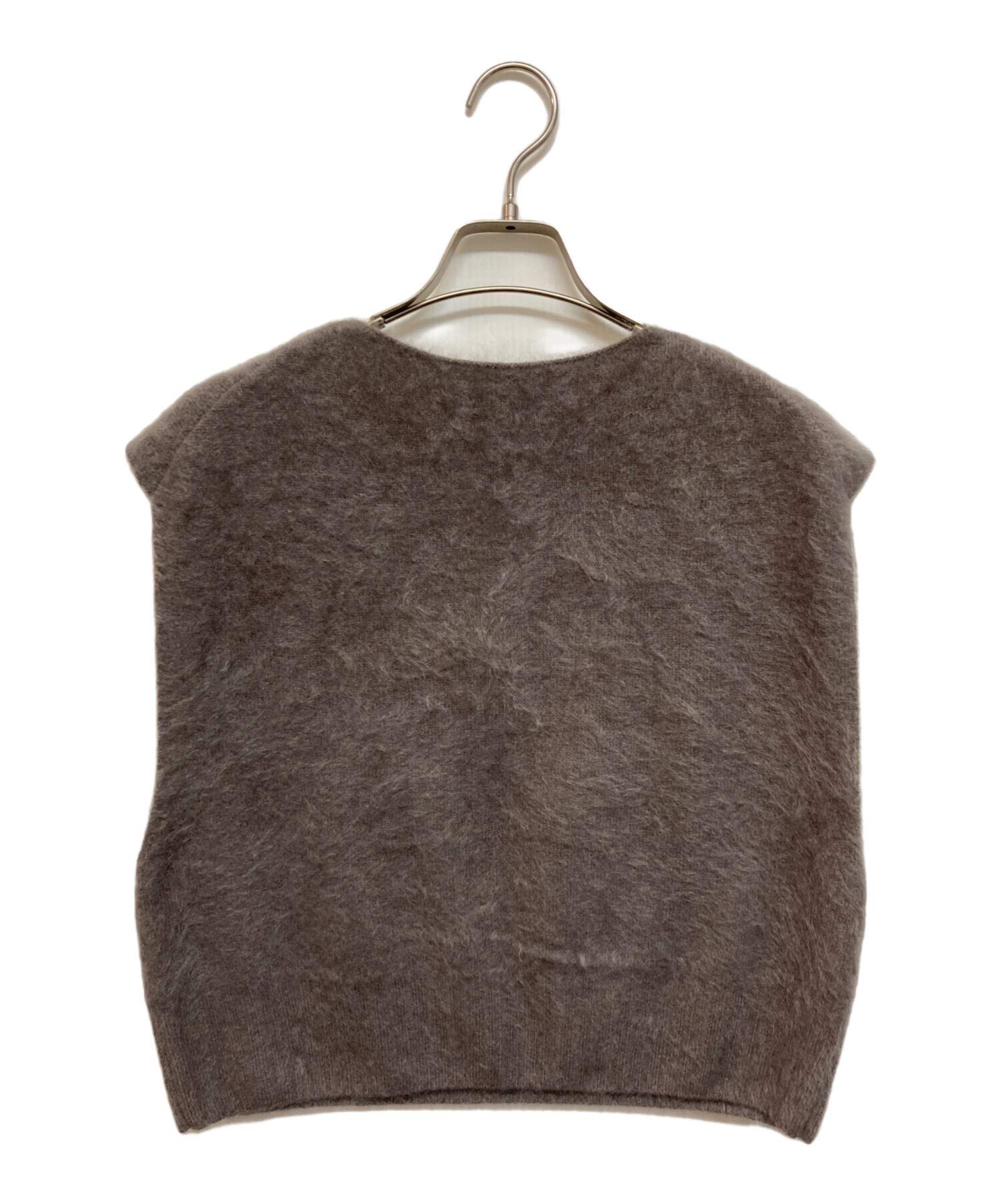 中古・古着通販】Conte (コンテ) 24AWカシミヤファーニットベスト