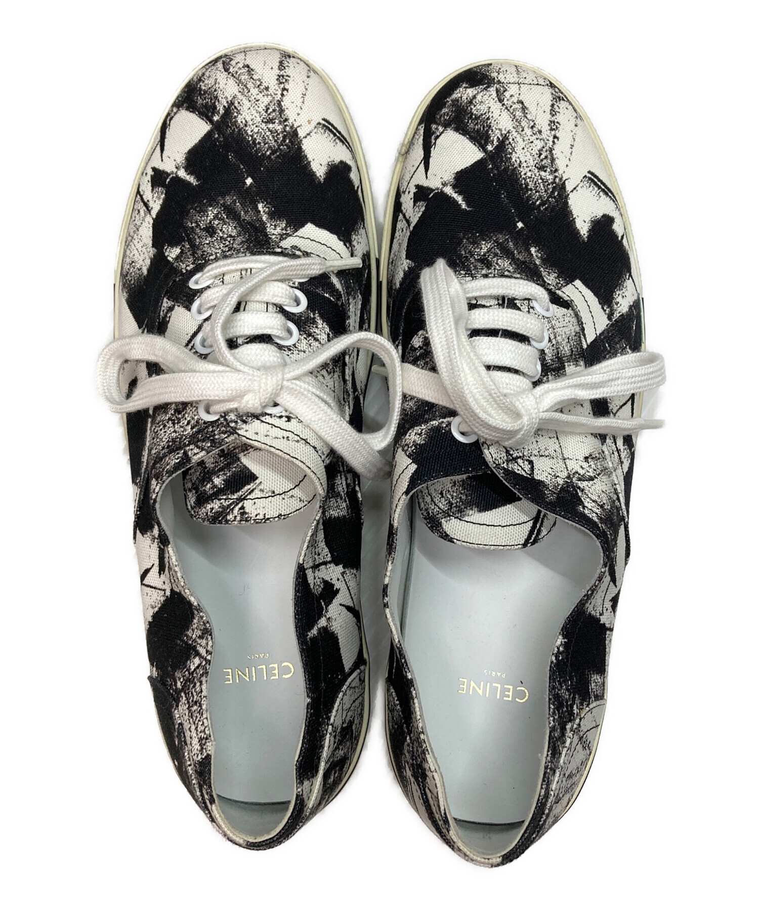 CELINE ホワイト/ブラック スニーカー