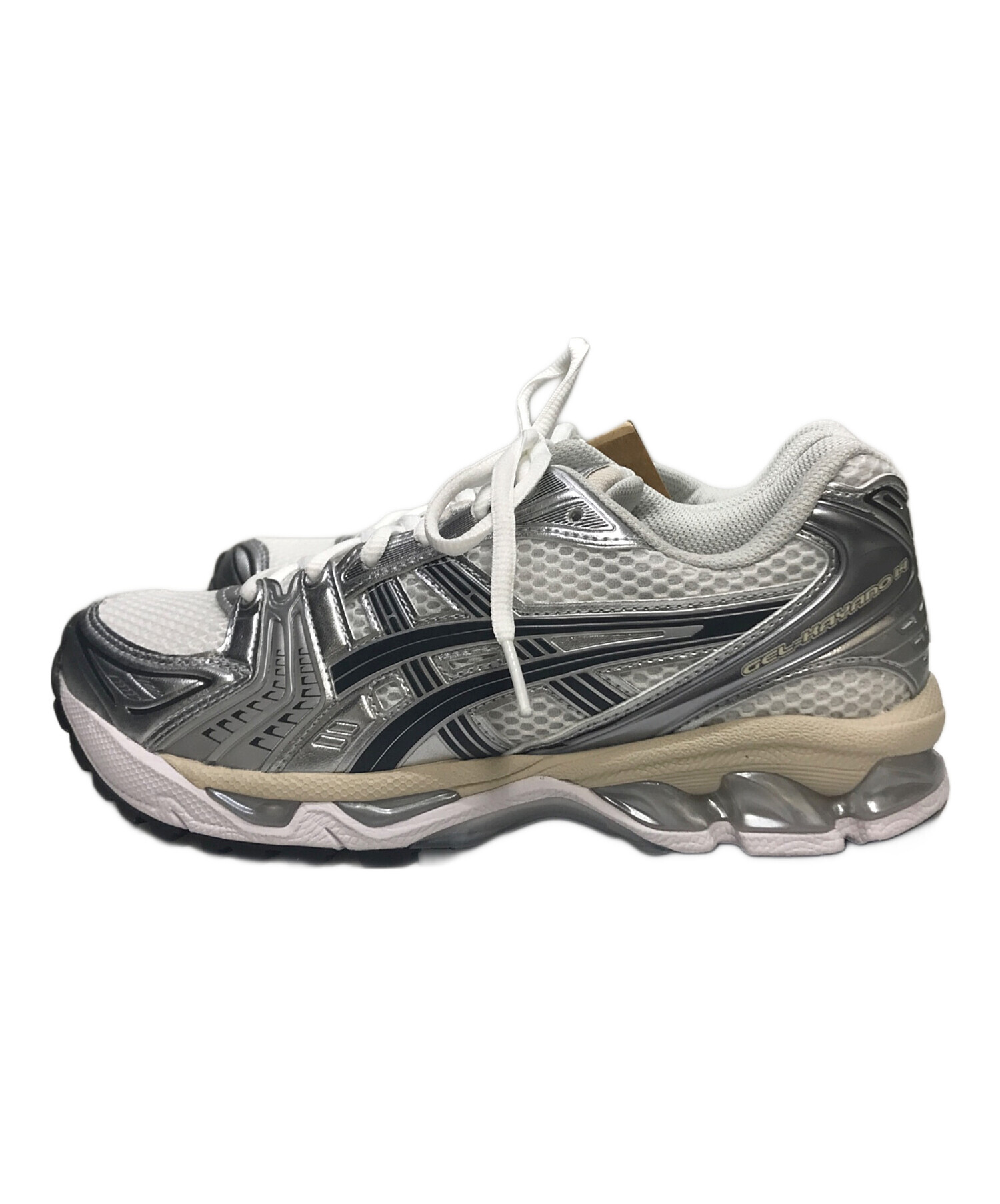 【希少品】asics GEL-KAYANO14 24cm グラファイトシルバー ASICS Men's Gel-Kayano 14 White Graphite Grey, from StockX