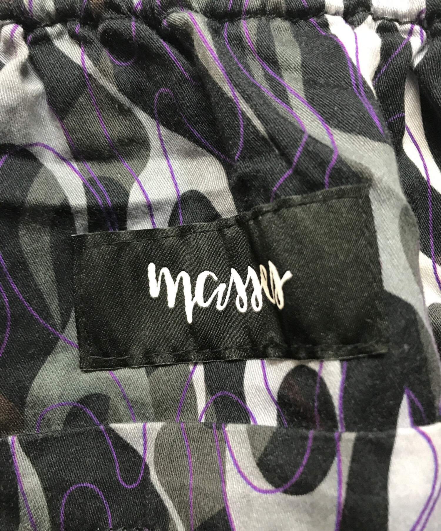中古・古着通販】MASSES (マシス) PANTS FIRE ネイビー サイズ:SIZE XL