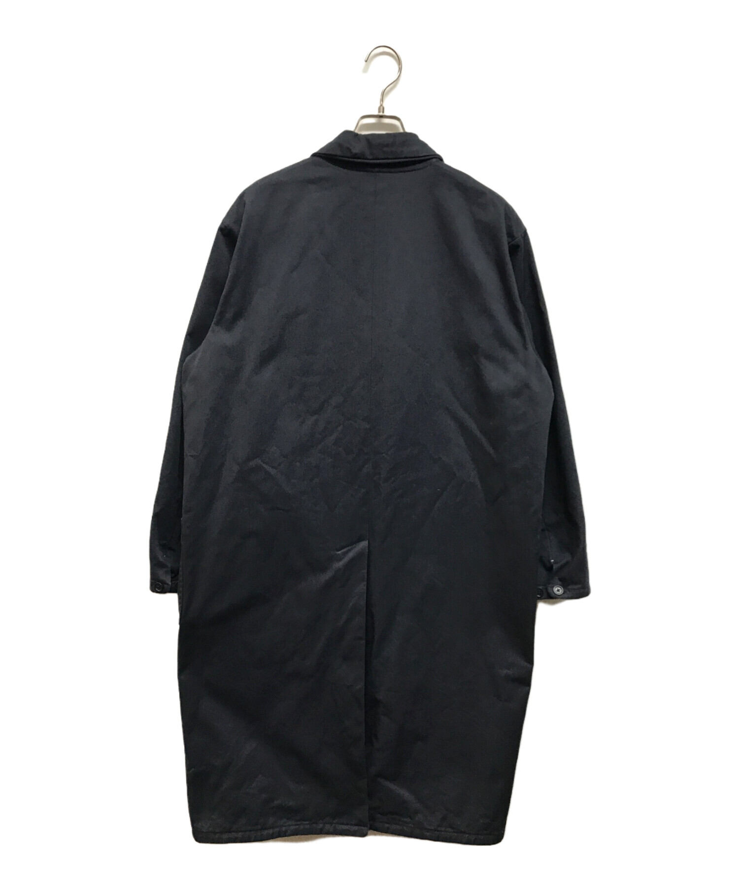 中古・古着通販】YAECA (ヤエカ) ロングコート ネイビー サイズ:M