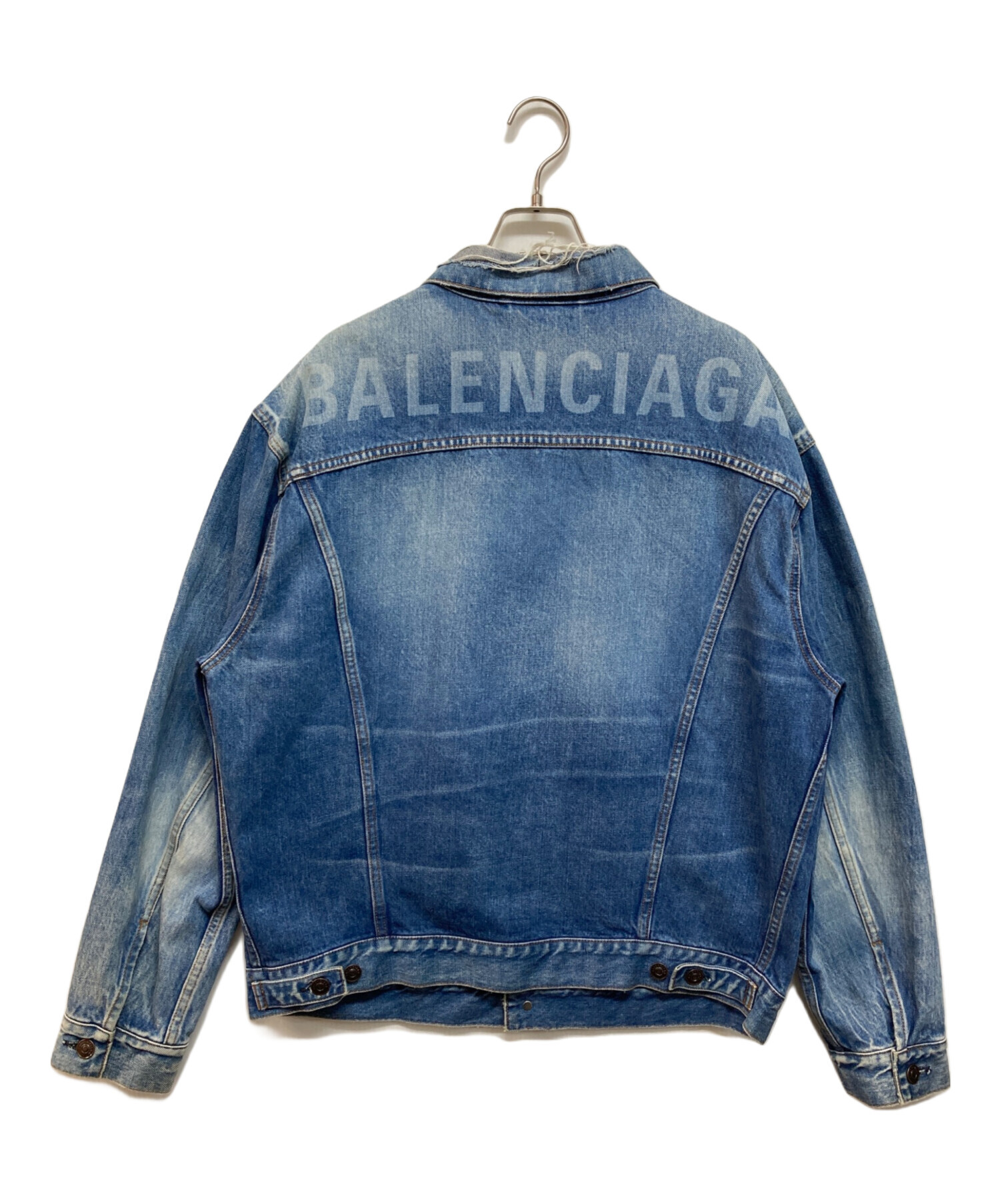 中古・古着通販】BALENCIAGA (バレンシアガ) バックロゴ ダメージ