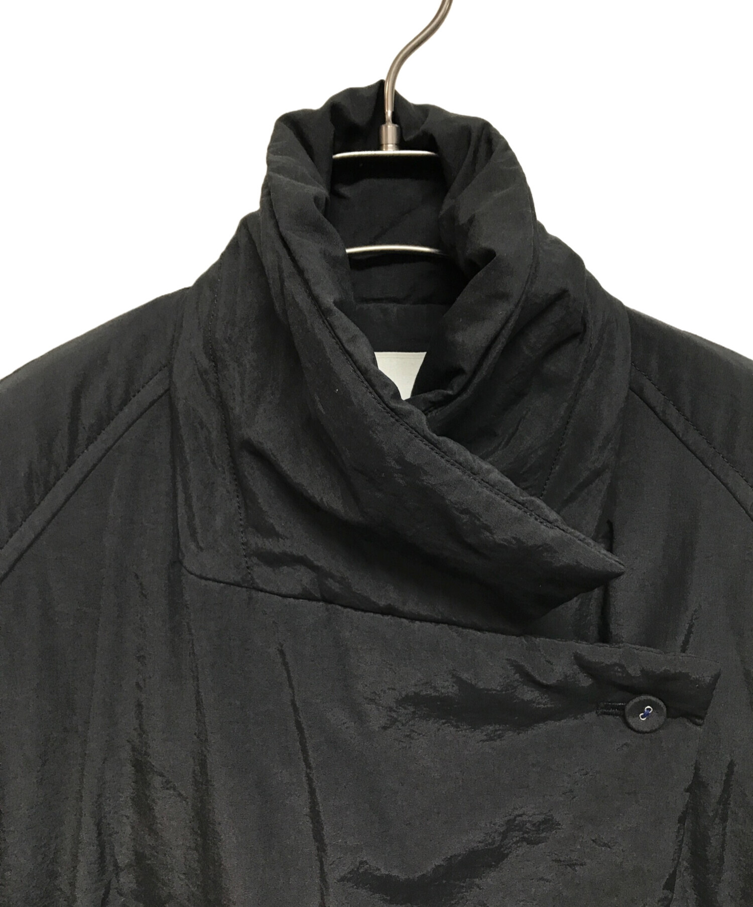 中古・古着通販】CLANE (クラネ) COCOON SHORT DOWN COAT ブラック