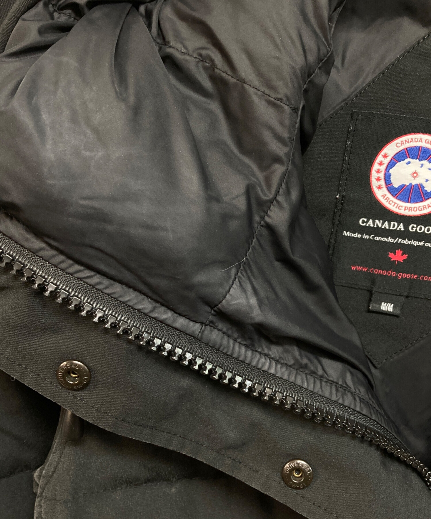 中古・古着通販】CANADA GOOSE (カナダグース) JASPER PARK ブラック 