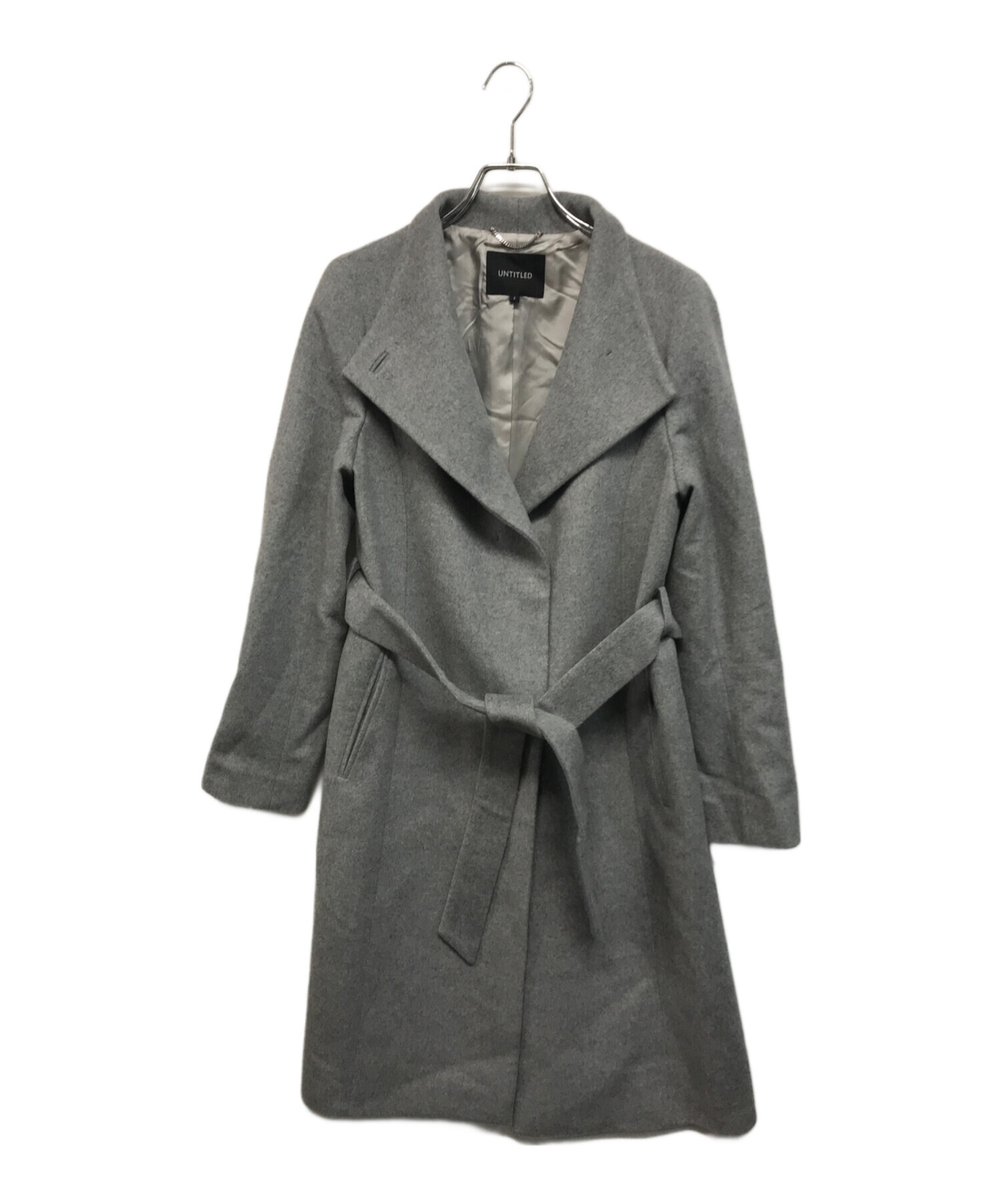 中古・古着通販】UNTITLED (アンタイトル) 2WAYスタンドカラーロング