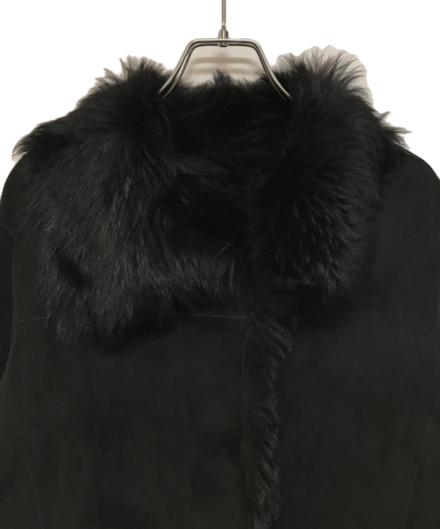 JOSEPH ムートンジャケット 中古・古着通販】JOSEPH (ジョゼフ) ラムムートンジャケット ブラック