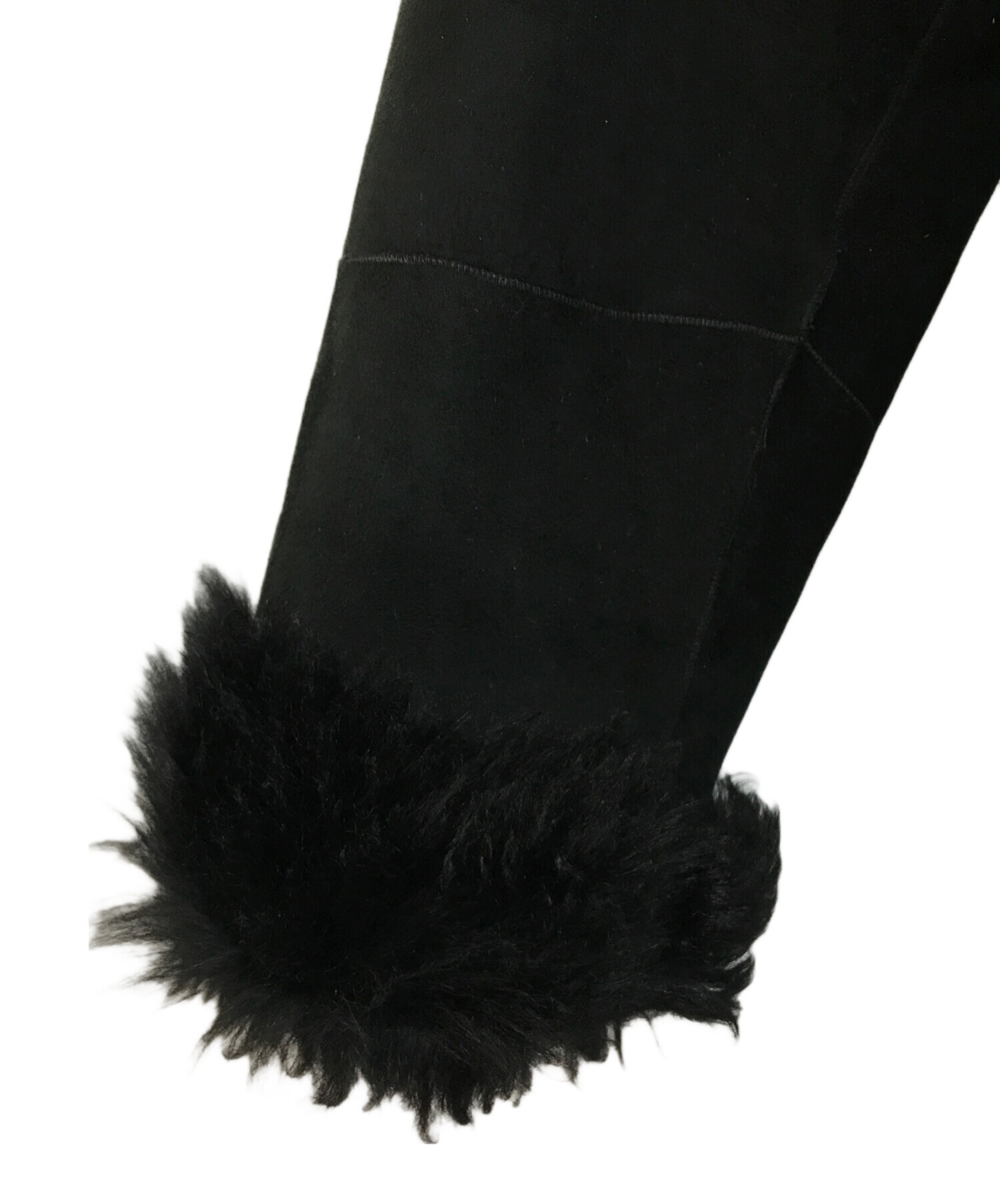 JOSEPH ムートンジャケット 中古・古着通販】JOSEPH (ジョゼフ) ラムムートンジャケット ブラック