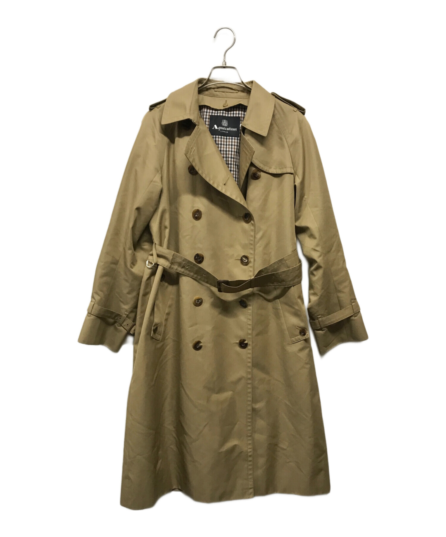中古・古着通販】Aquascutum (アクアスキュータム) ライナー付トレンチ