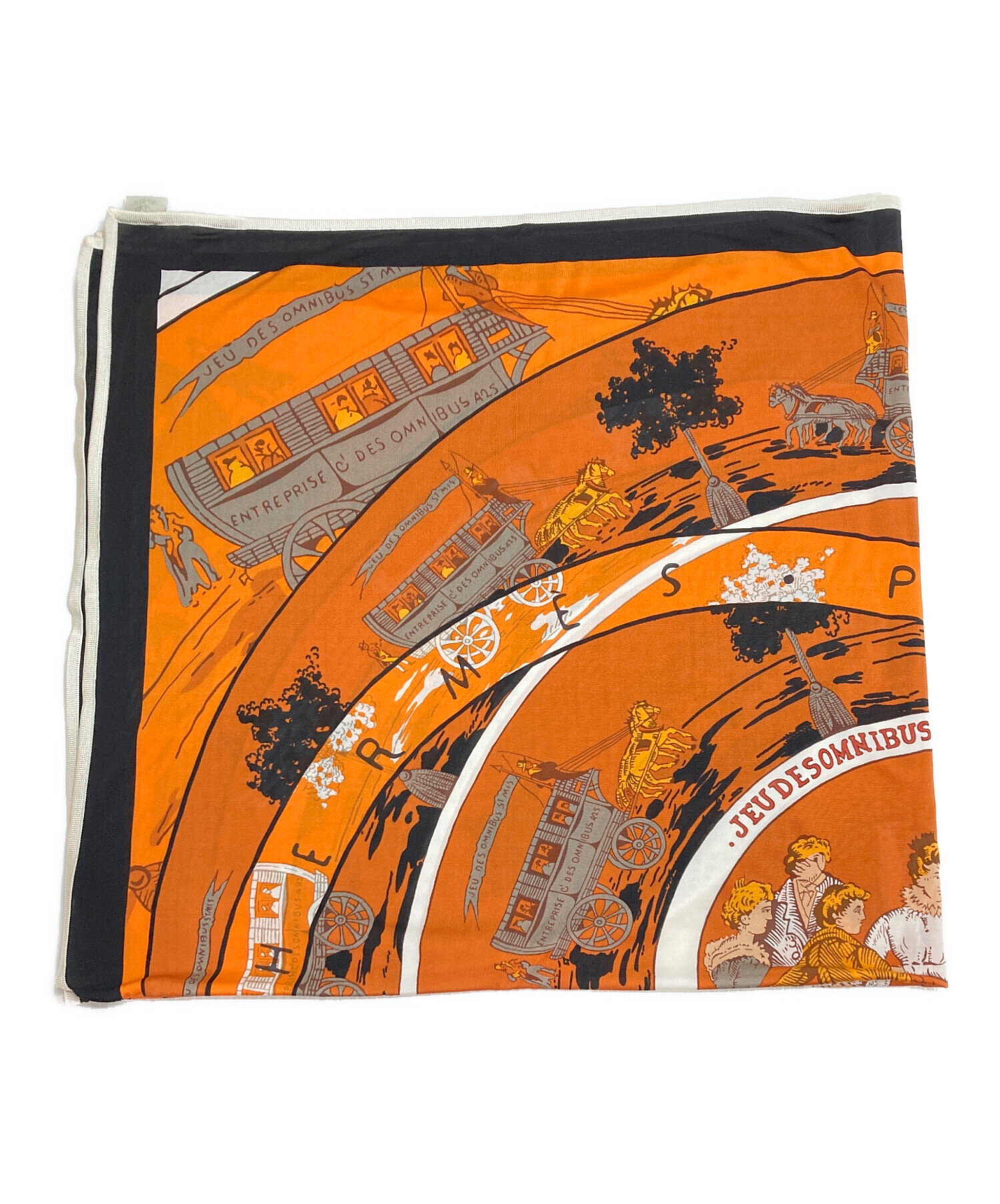 中古・古着通販】HERMES (エルメス) カレ90 JEU DES OMNIBUS DAMES