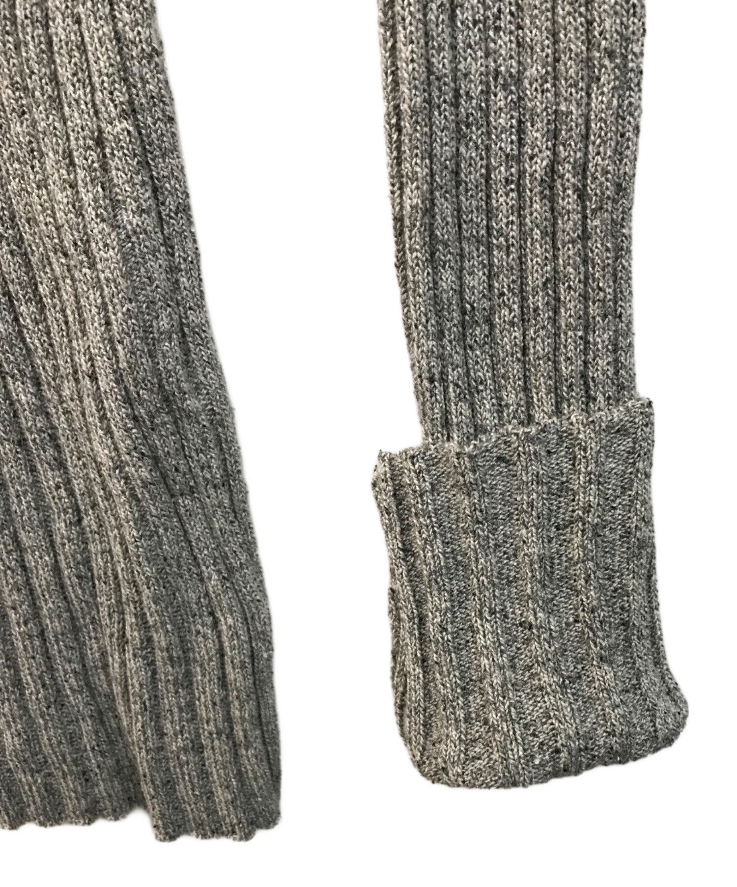 中古・古着通販】AURALEE (オーラリー) SILK COTTON MELANGE RIB KNIT