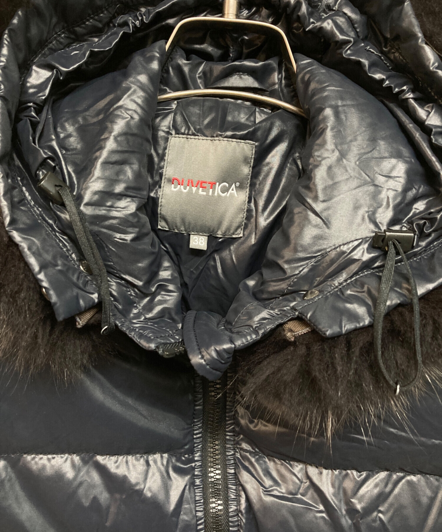 33g23 未使用 デュベティカ KAPPA ファー付き ダウンジャケット 42 中古・古着通販】DUVETICA (デュベティカ) KAPPA ファーダウンコート