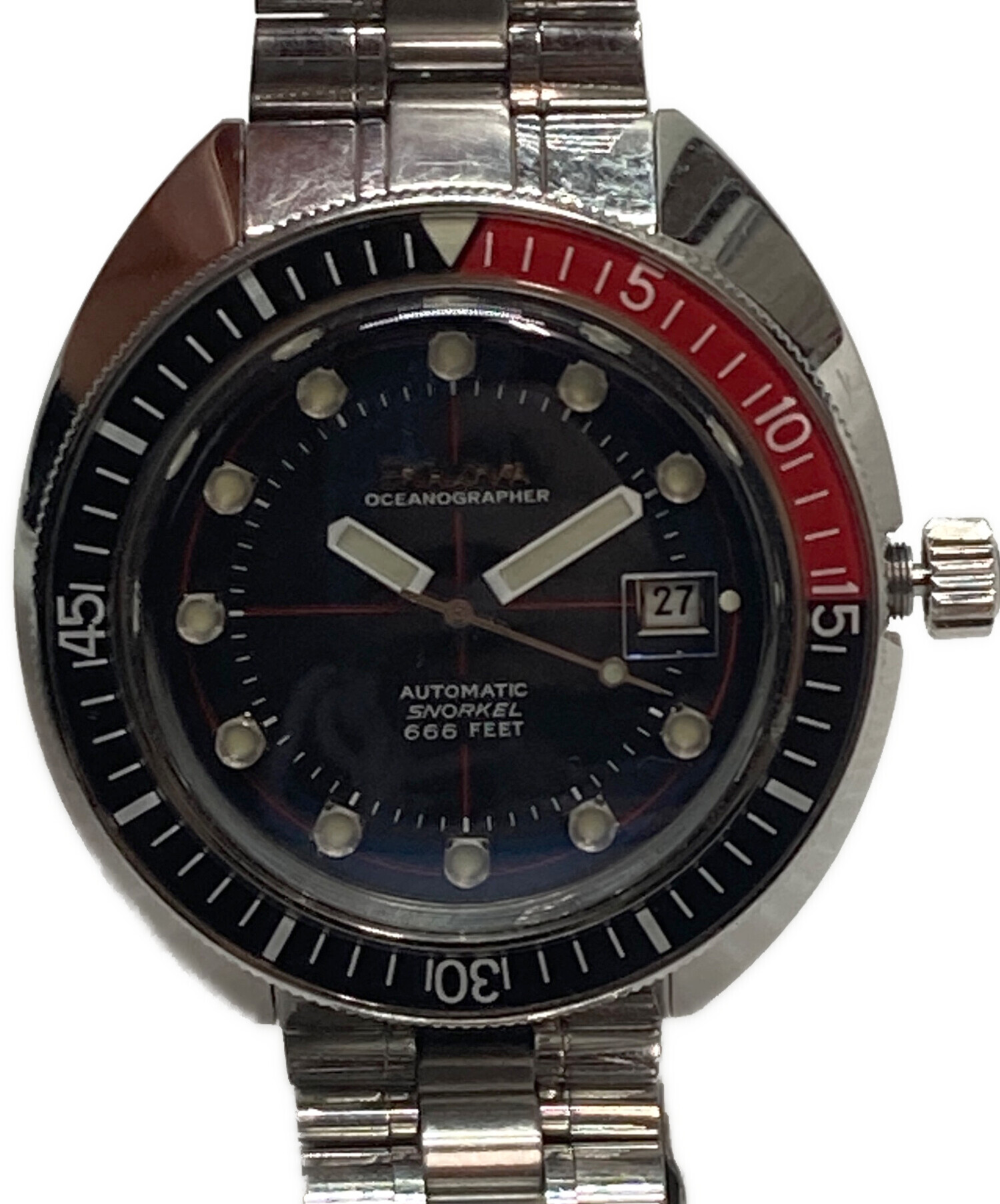 ピ*ー様 Bulova腕時計ダイバー ヴィンテージ 中古・古着通販】BULOVA (ブローバ) 復刻デビルダイバー｜ブランド