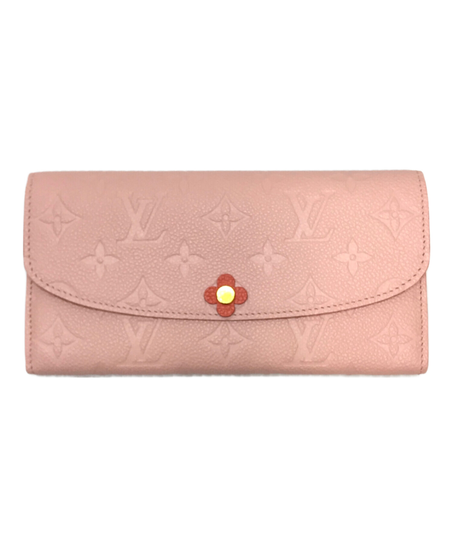 ルイヴィトン エミリー　ピンク 中古・古着通販】LOUIS VUITTON (ルイ ヴィトン) ポルトフォイユ