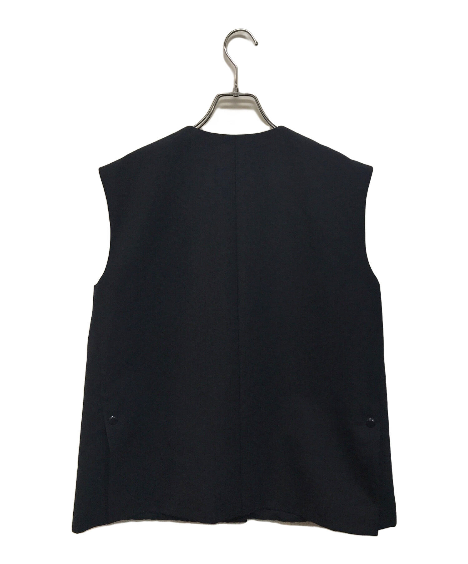 Drawer ドゥロワー ウール モヘア ドロス フレスコ サロペット 38 中古・古着通販】DRAWER (ドゥロワー) ウールモヘア サキソニージレ