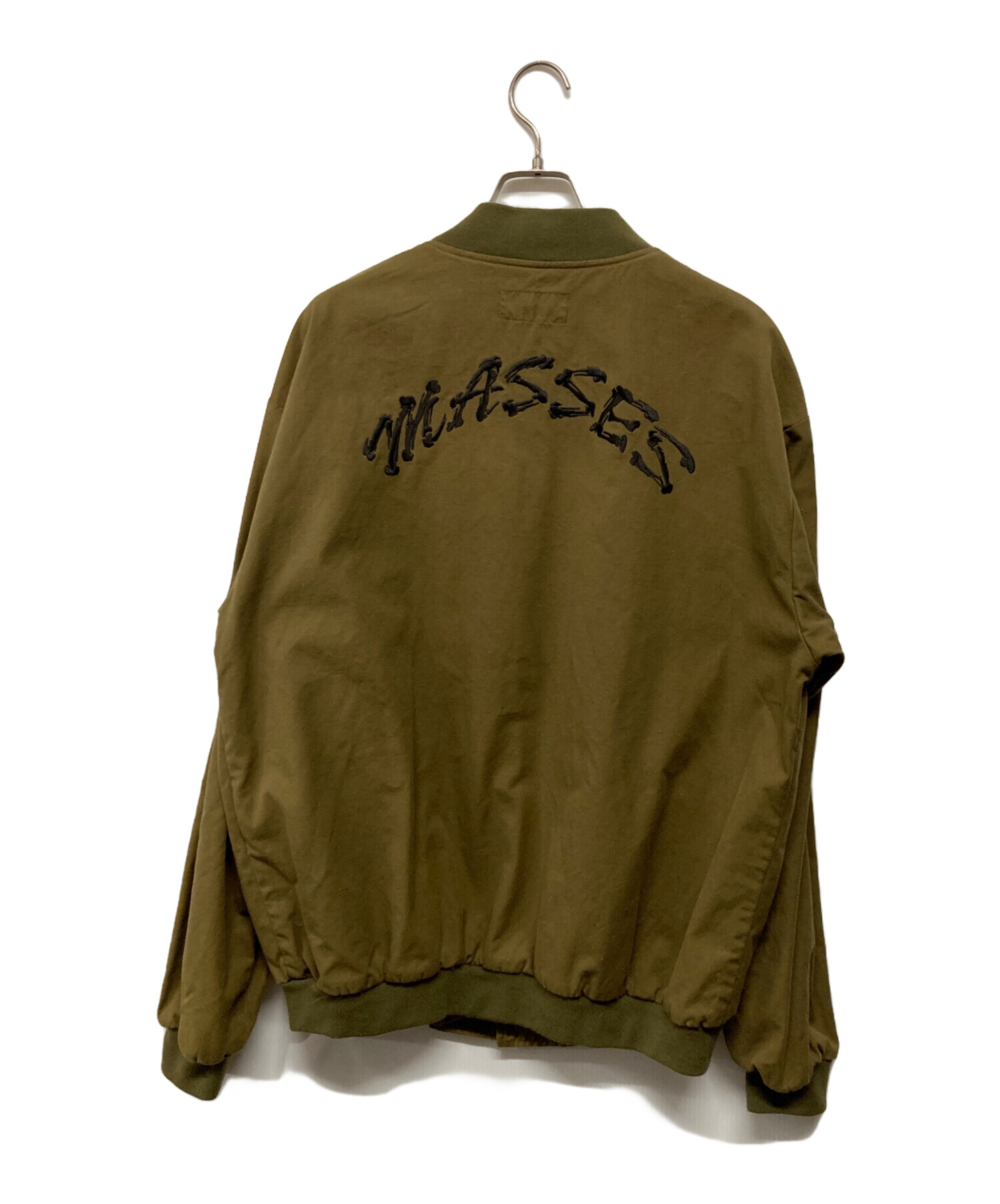 中古・古着通販】MASSES (マシス) RIB BONE JKT カーキ サイズ:M